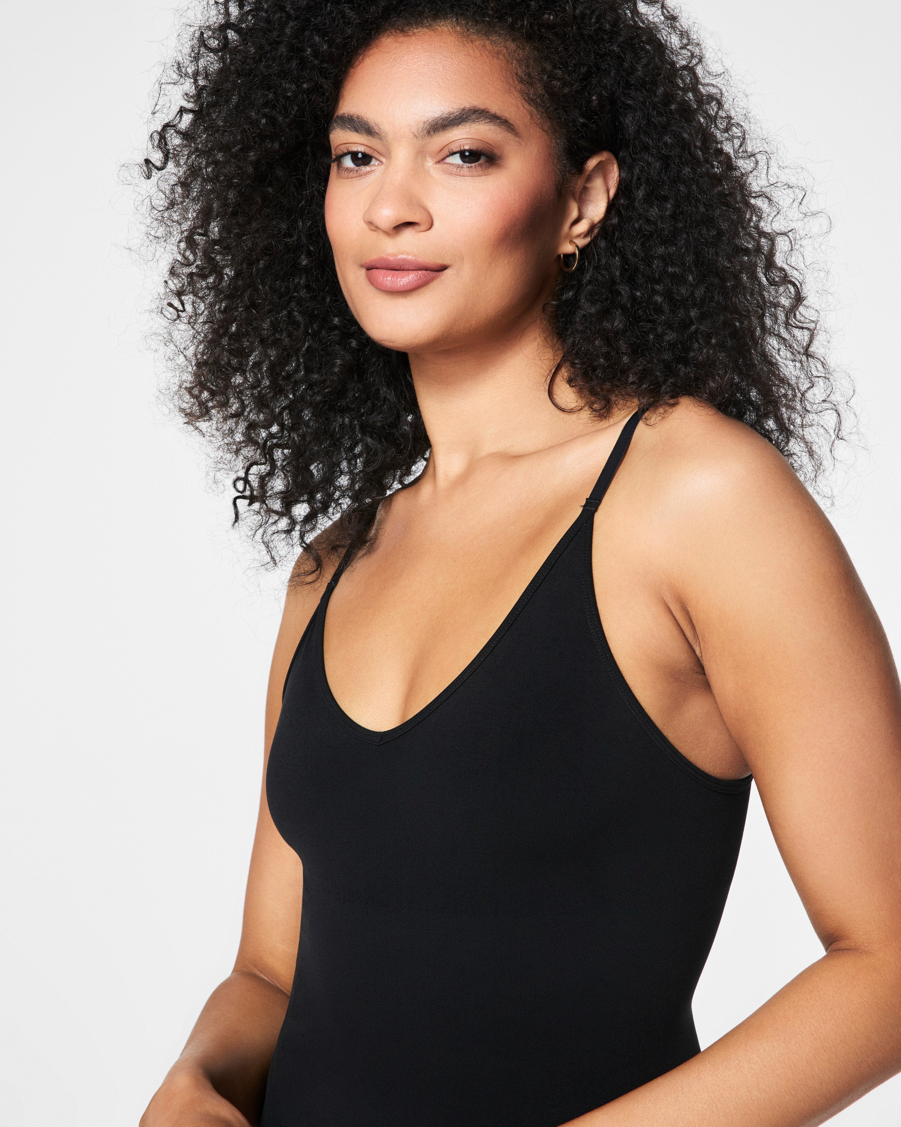 SPANXsculpt™ Seamless Power Thong Bodysuit | Very Black