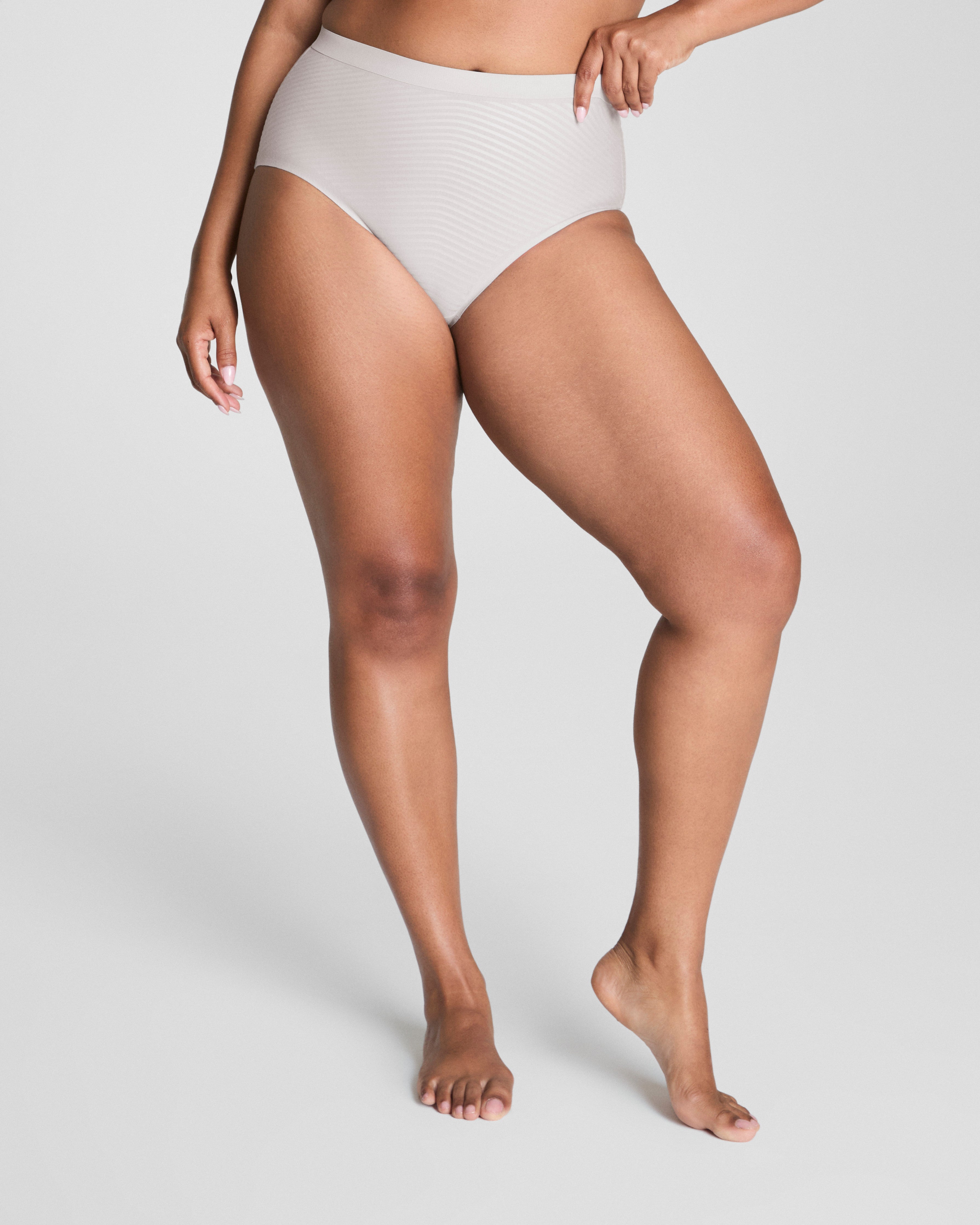 SPANXshape™ Invisible Supima® Cotton Brief | French Grey