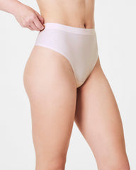 SPANXshape™ Invisible Supima® Cotton Thong | Pink Blossom