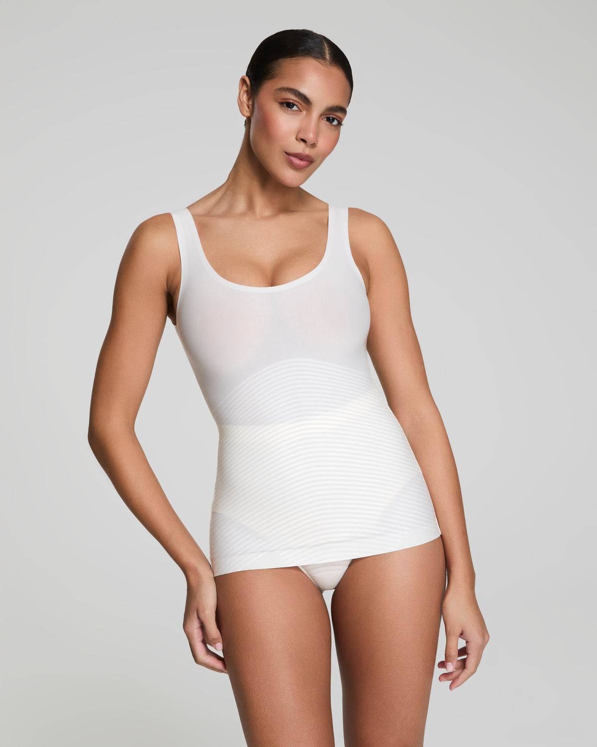 SPANXshape™ Invisible Supima® Cotton Tank | Powder