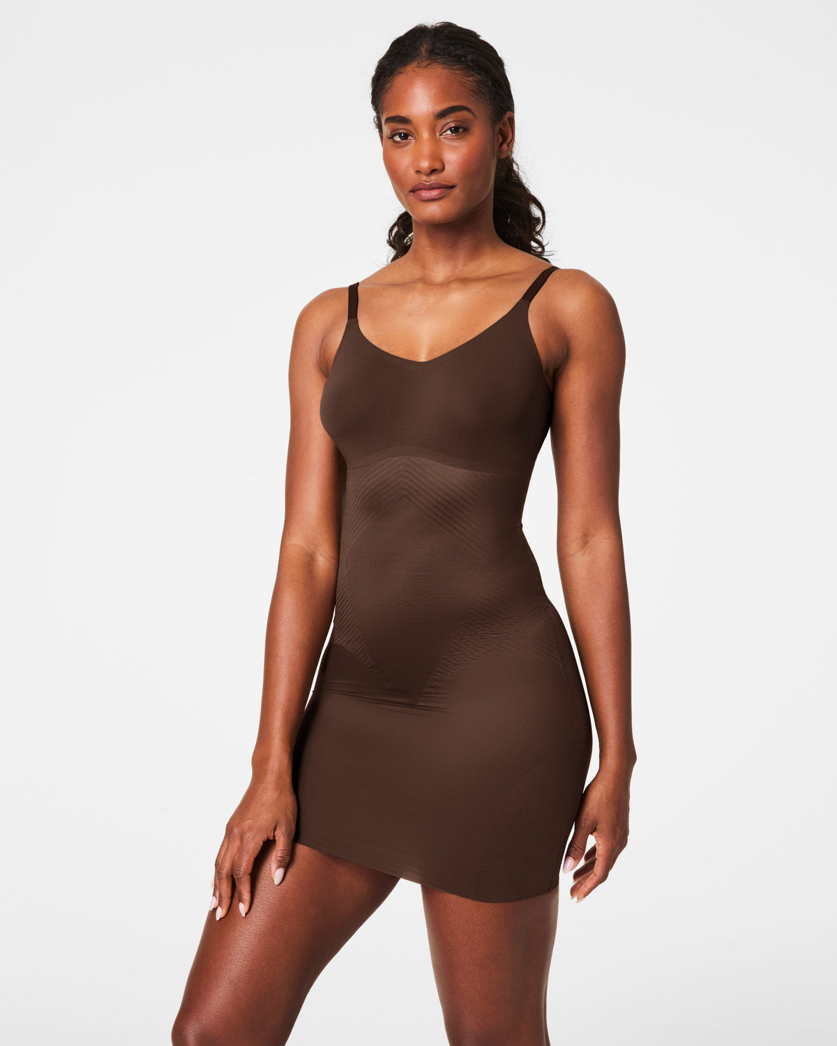 SPANXshape™ Invisible Cami Slip | Chestnut Brown
