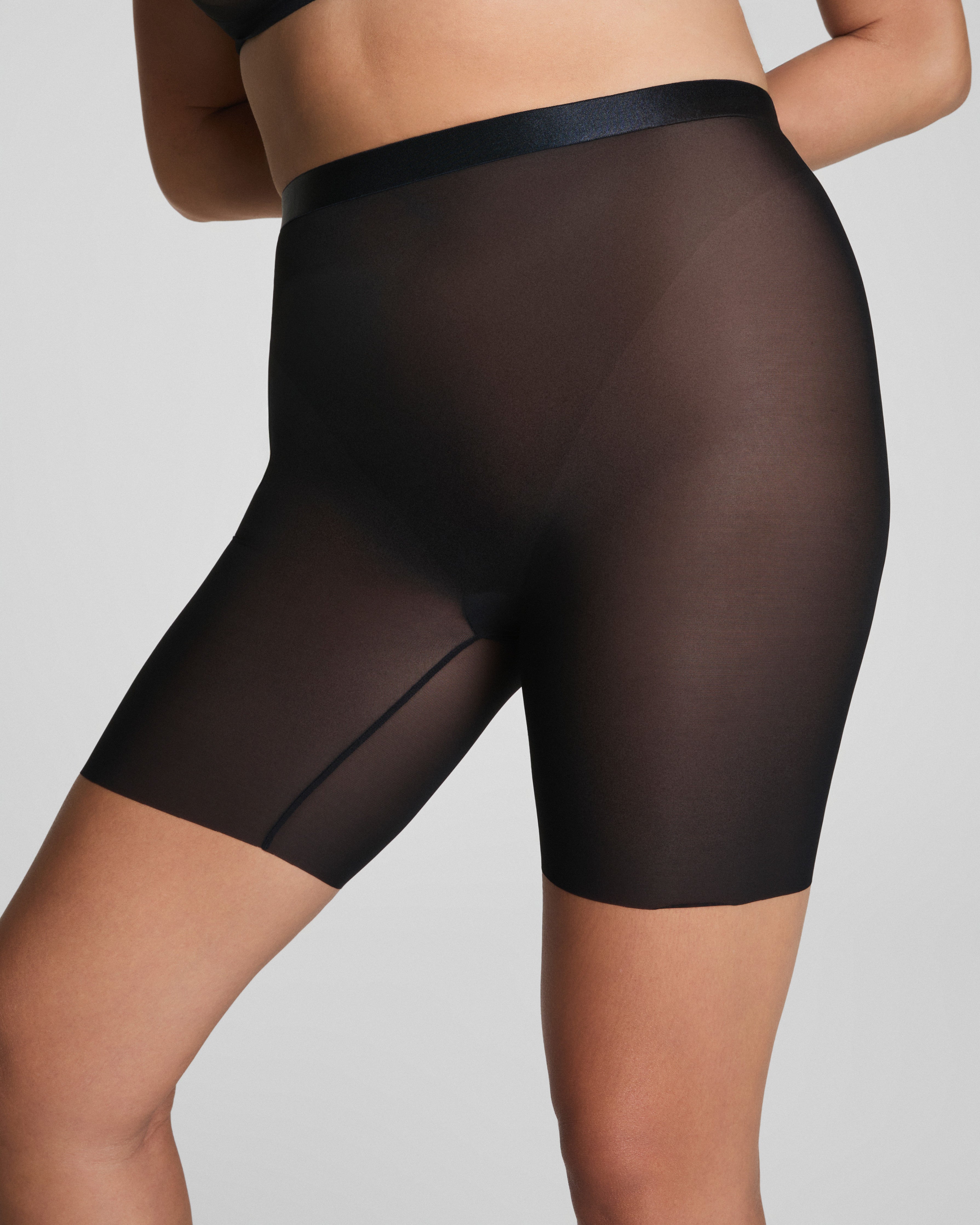 SPANXsupersmooth™ SheerSense Mid-Thigh Short | Very Black