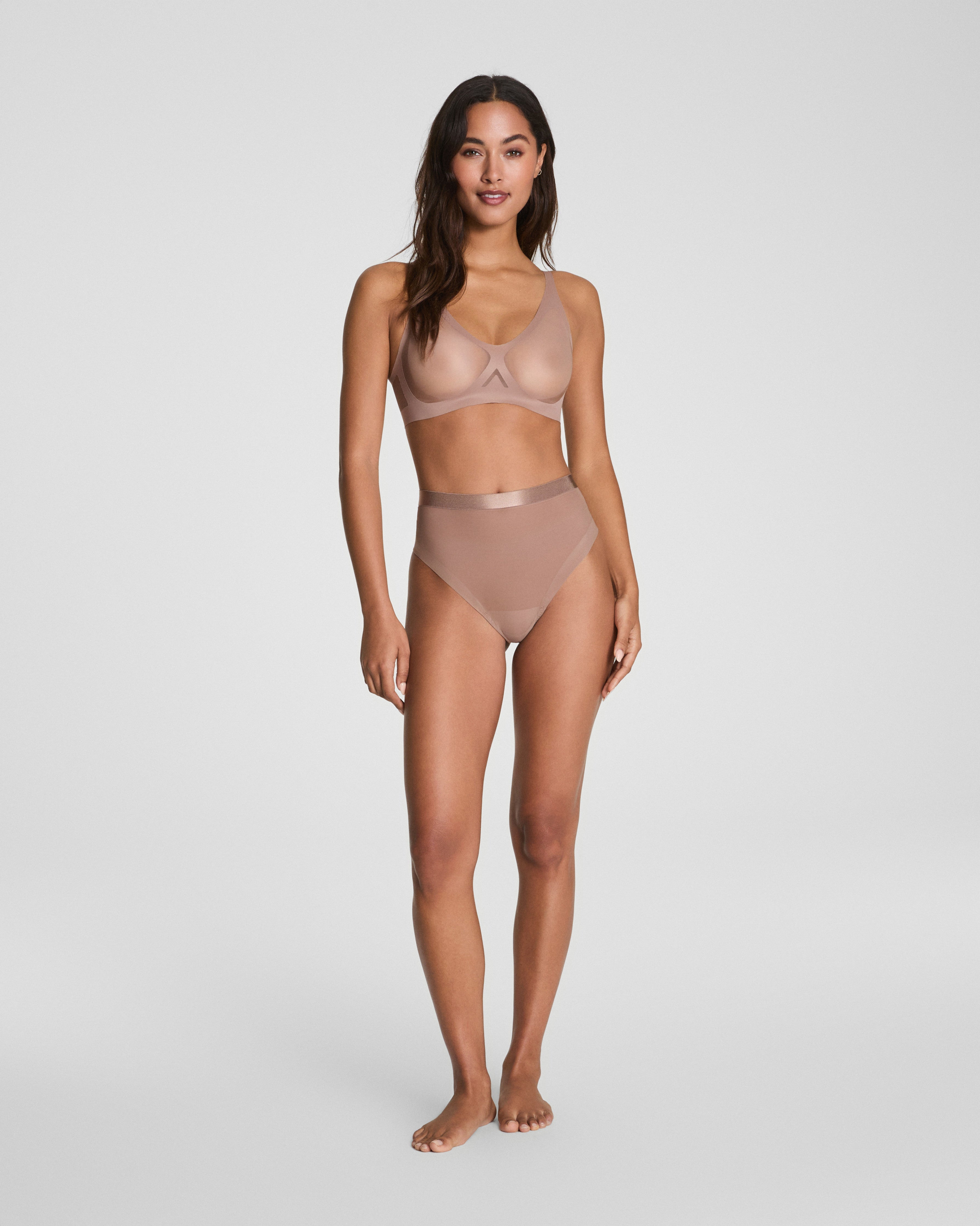SPANXsupersmooth™ SheerSense Thong | Cafe Au Lait