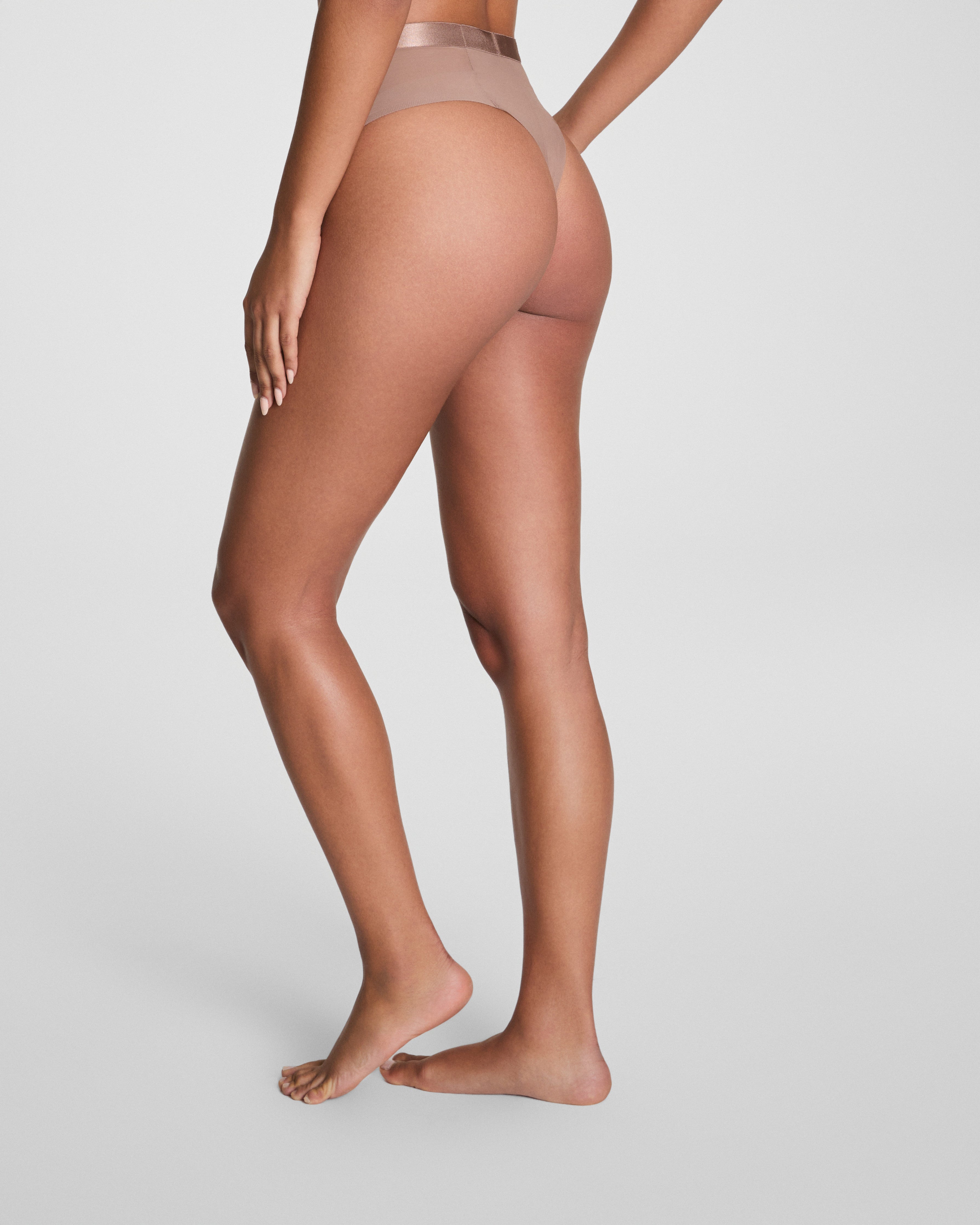 SPANXsupersmooth™ SheerSense Thong | Cafe Au Lait
