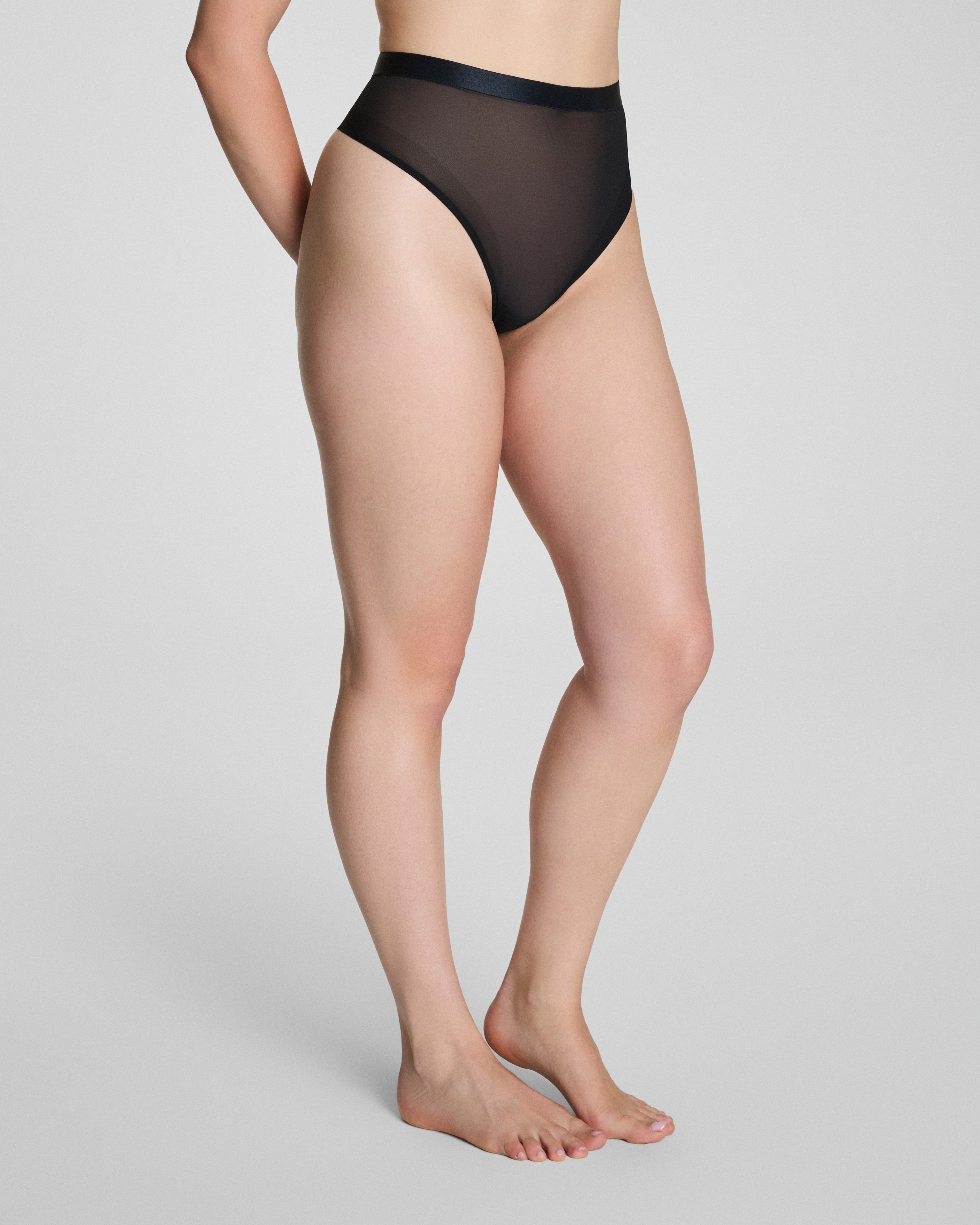 SPANXsupersmooth™ SheerSense Thong | Very Black