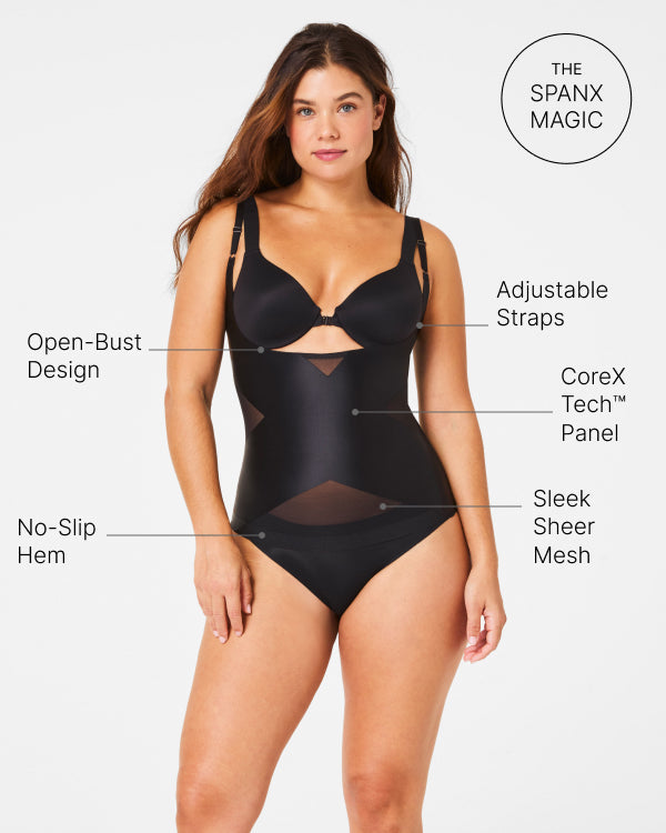 SPANXshape™ Satin-X™ Open-Bust Cami