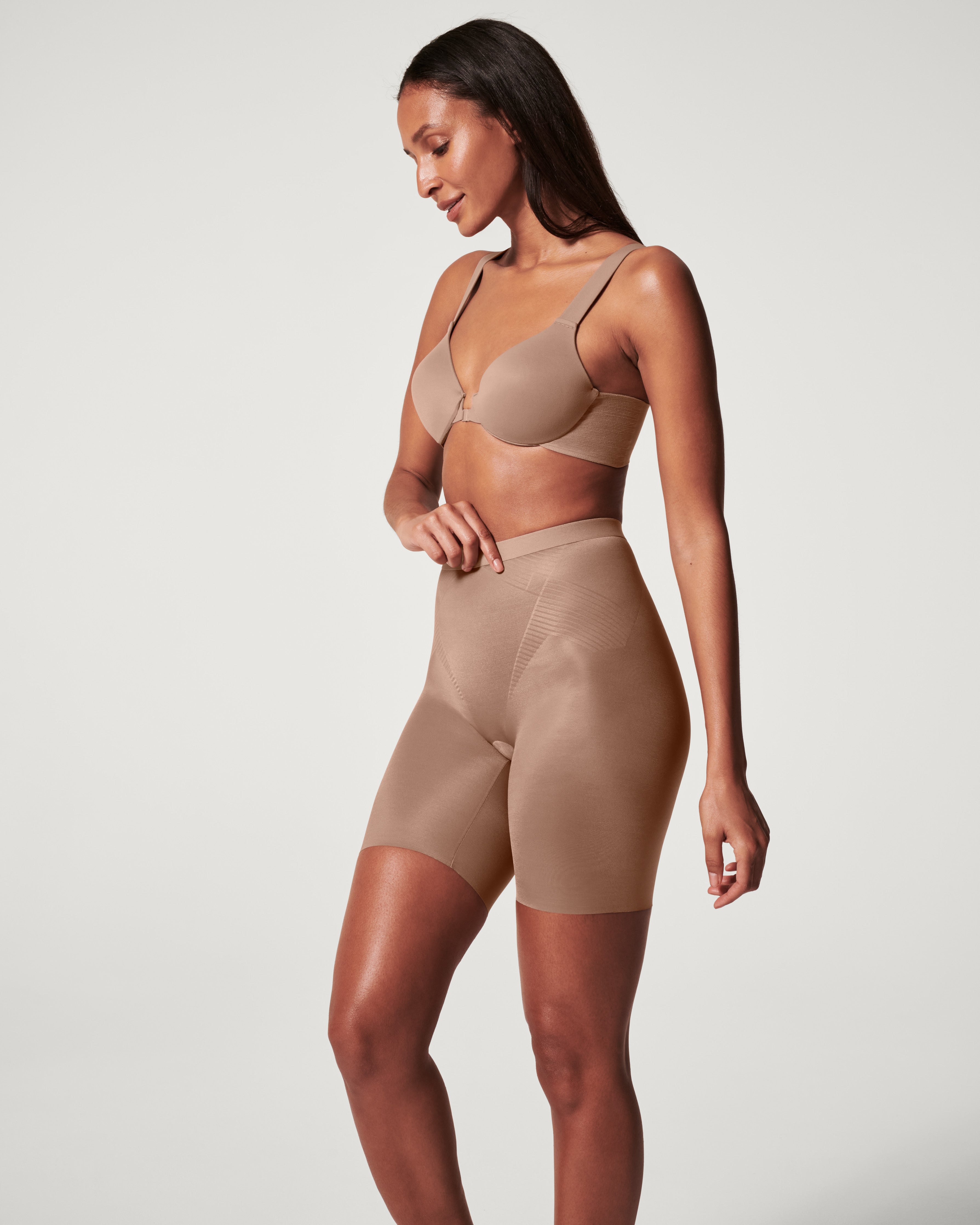 SPANXshape™ Invisible Mid-Thigh Short | Cafe Au Lait