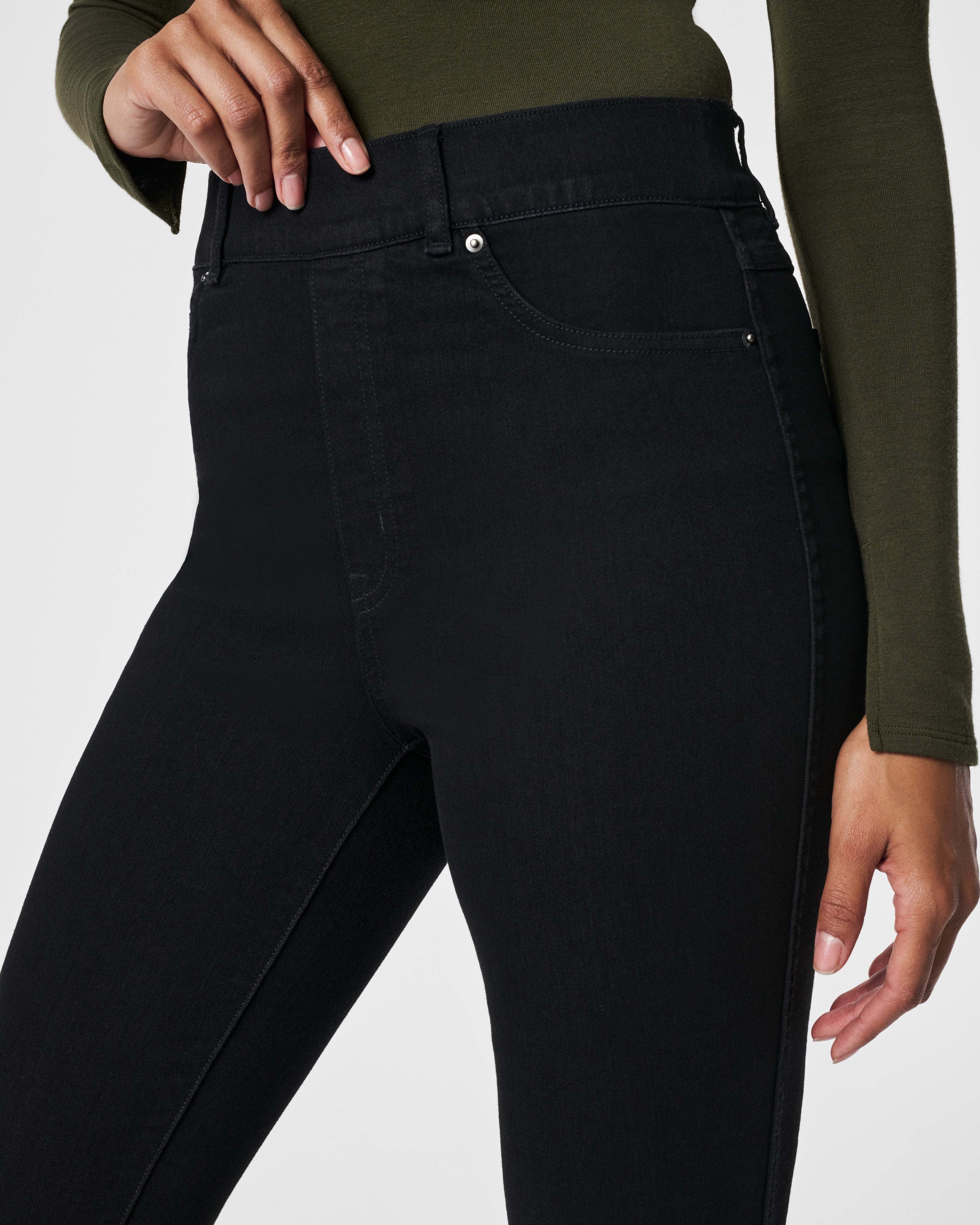 SPANXshape™ Original EveryWear Ankle Skinny Jeans | Clean Black