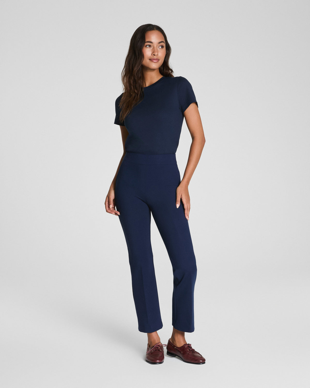 SPANXsupersmooth™ PerfectFit Ponte Kick Flare Pant | Timeless Navy