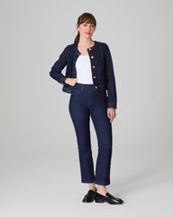 SPANXshape™ Original EveryWear Kick Flare Jeans | Raw Indigo
