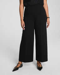 SPANXsupersmooth™ PerfectFit Ponte Cropped Wide Leg Pant | Classic Black