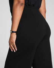 SPANXsupersmooth™ PerfectFit Ponte Cropped Wide Leg Pant | Classic Black