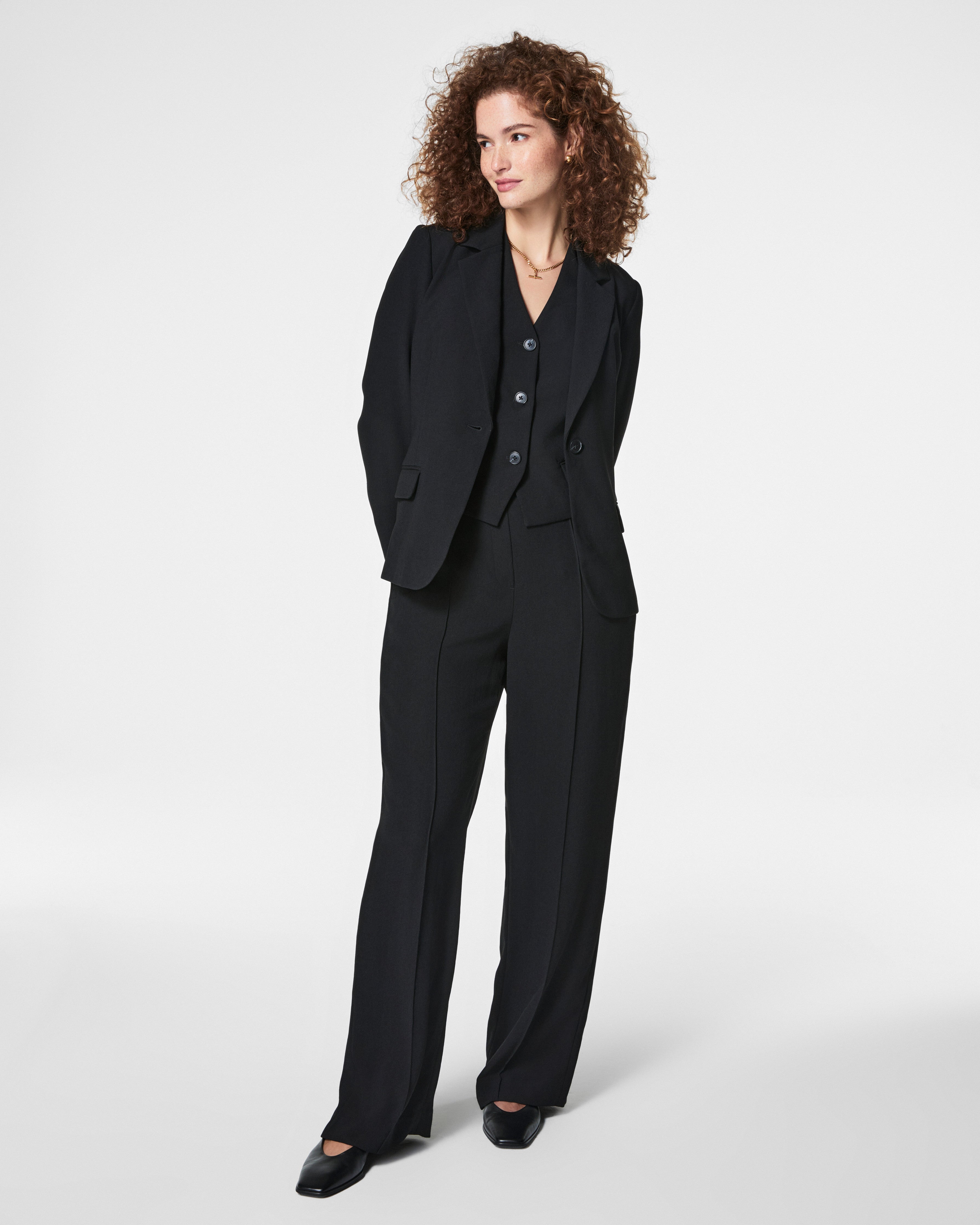 SPANX® Carefree Crepe Blazer | Classic Black