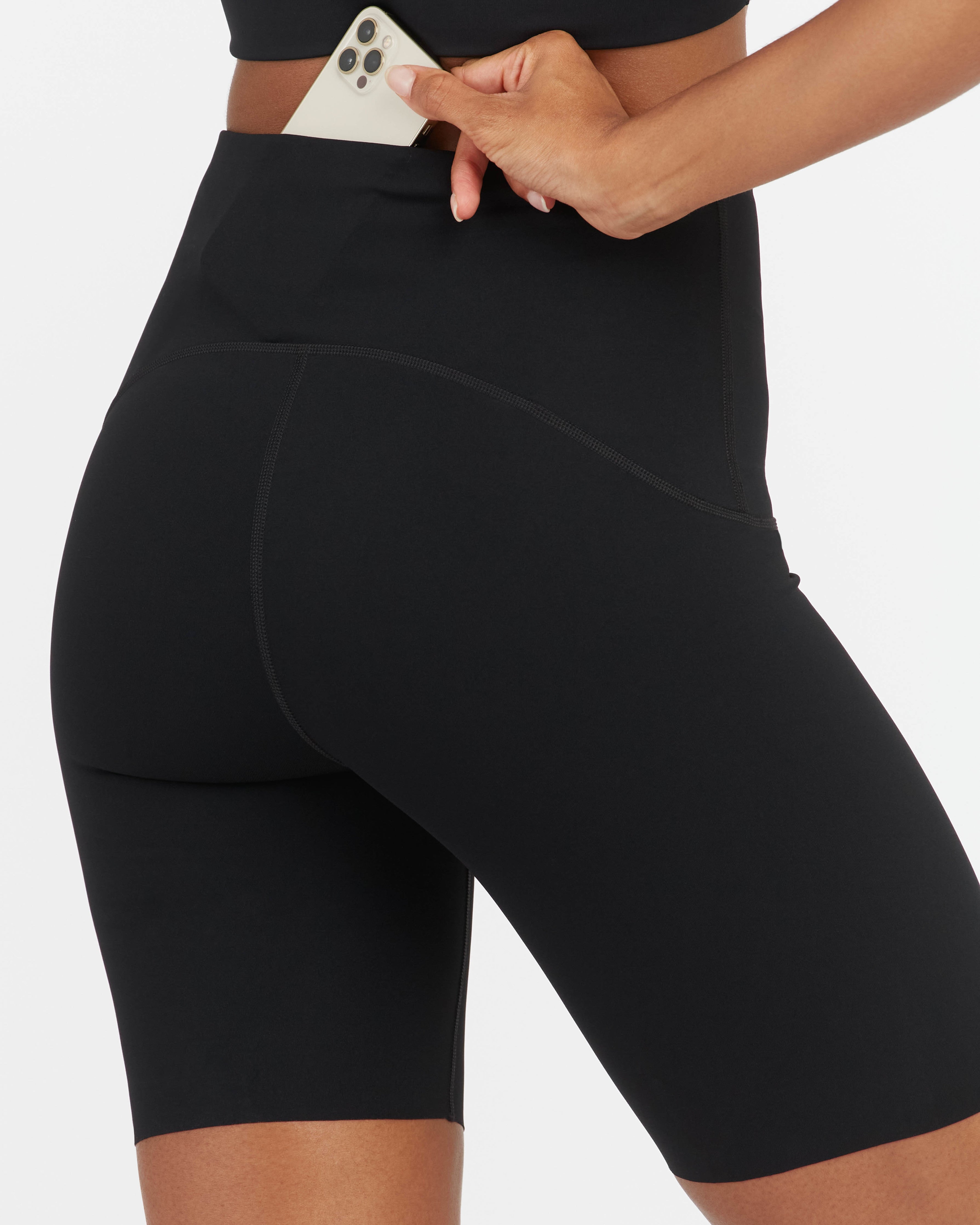 SPANXshape™ Booty Boost® Bike Short 8" | Very Black