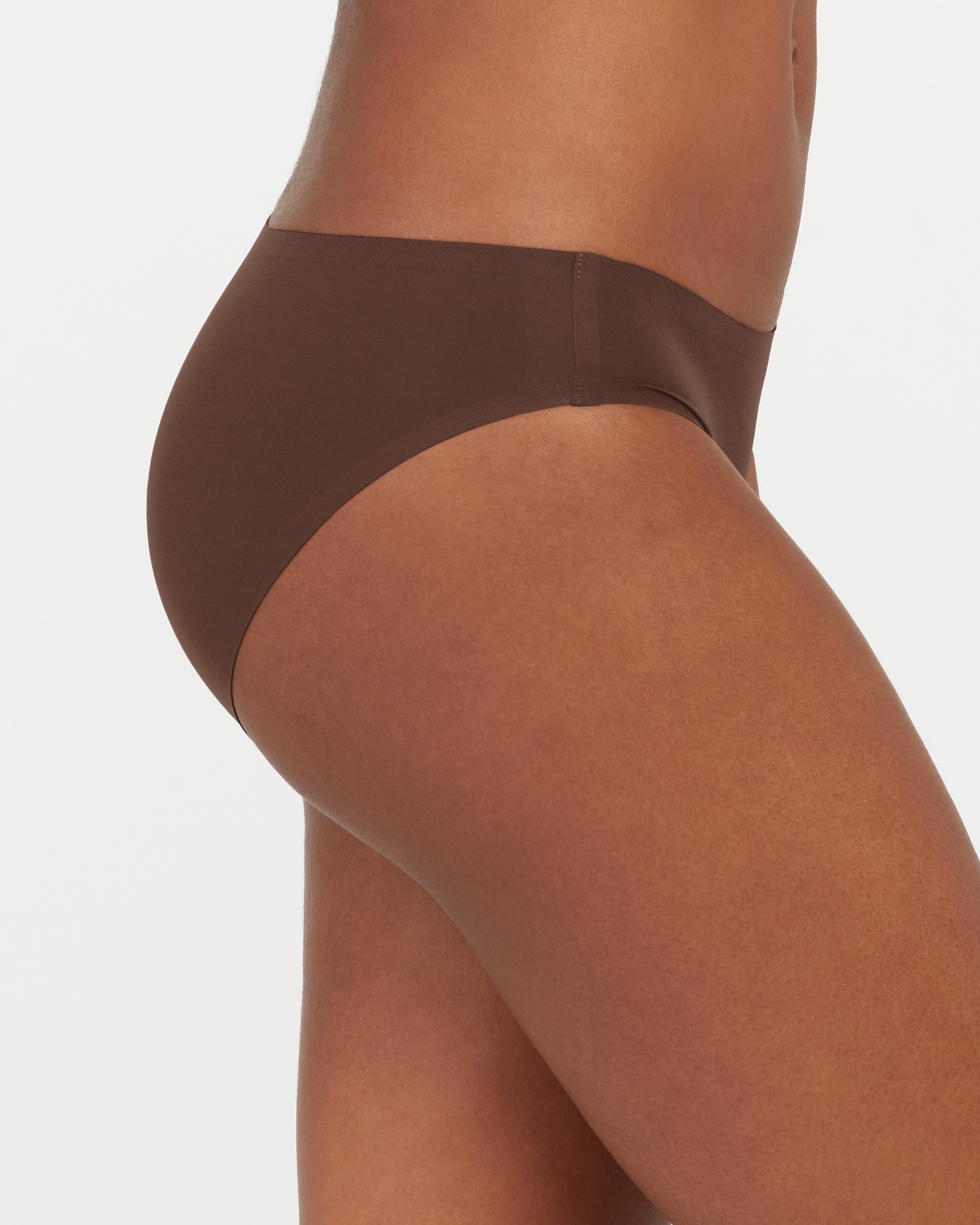SPANXsmooth™ Fit-To-You Bikini 3-Pack Box | Chestnut Brown