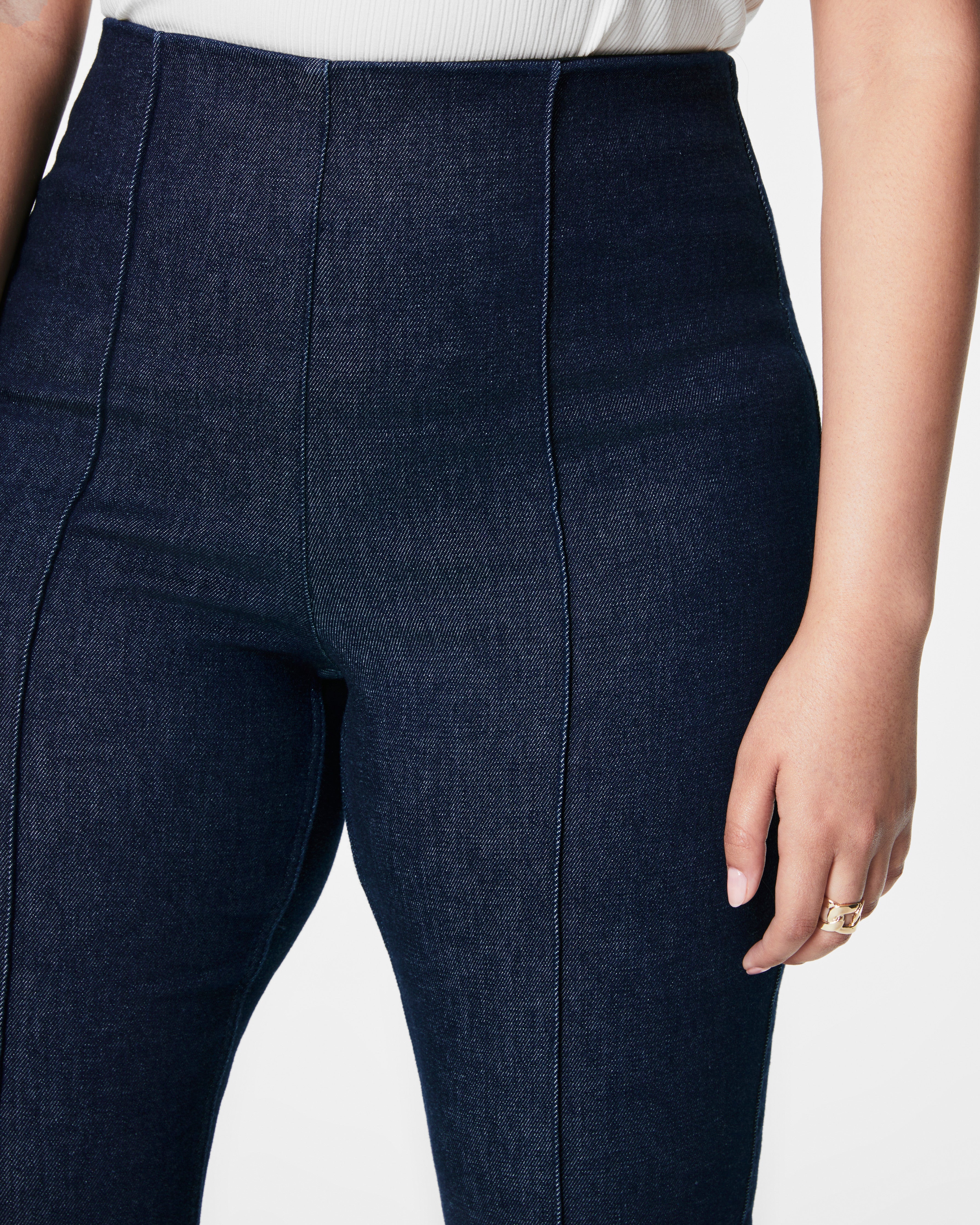 SPANXshape™ Original EveryWear Zero Waistband Micro Flare Jeans | Raw Indigo