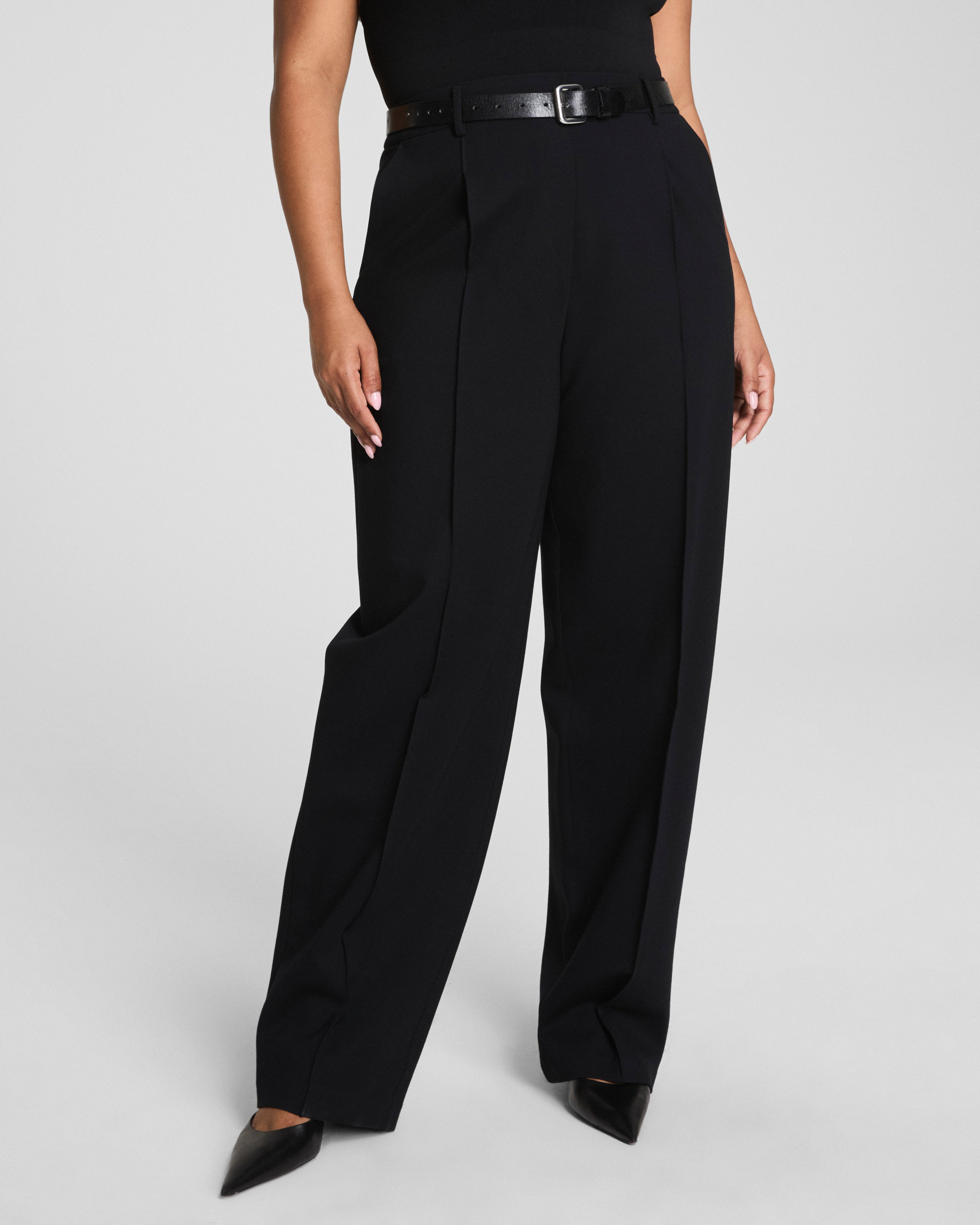 SPANX® Ponte Barrel Leg Pant | Classic Black