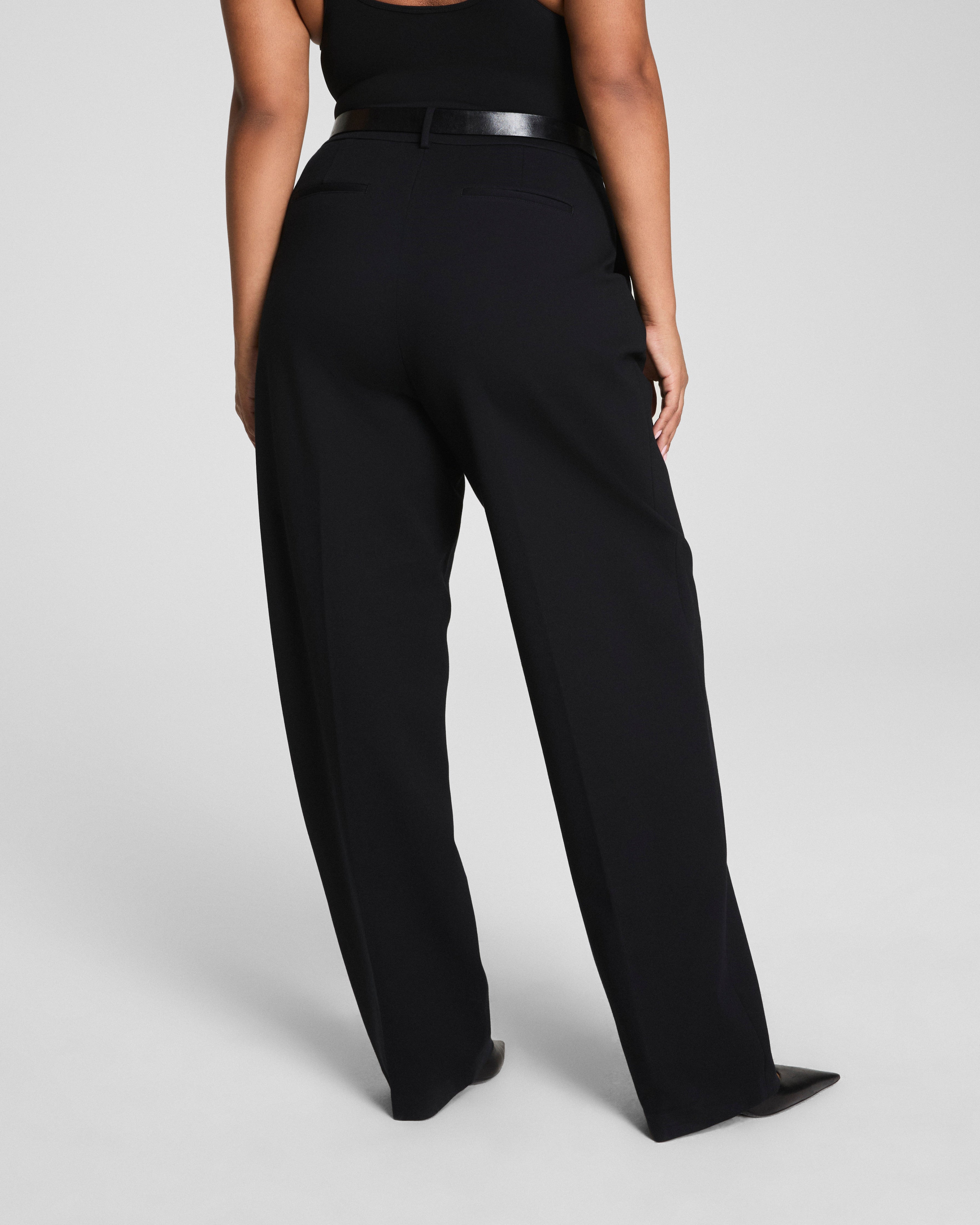 SPANX® Ponte Barrel Leg Pant | Classic Black