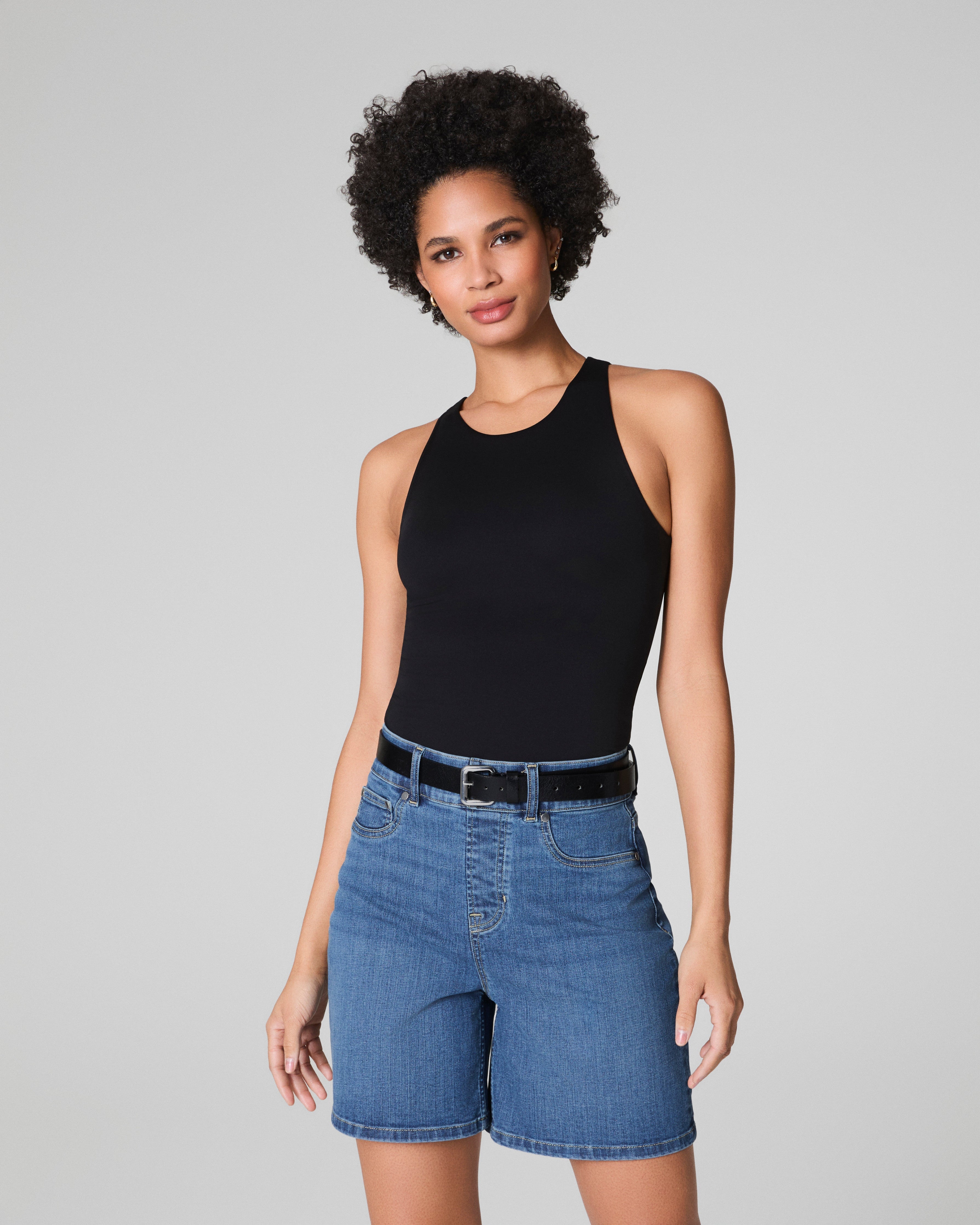 SPANXsmooth™ Jersey High Neck Tank