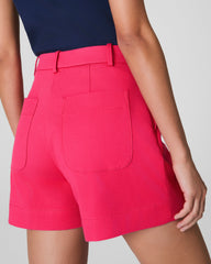 SPANXsupersmooth™ Stretch Twill Short, 5" | Tulip