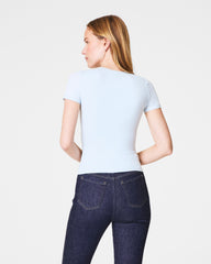 SPANXsmooth™ Jersey Crewneck Tee | Sky
