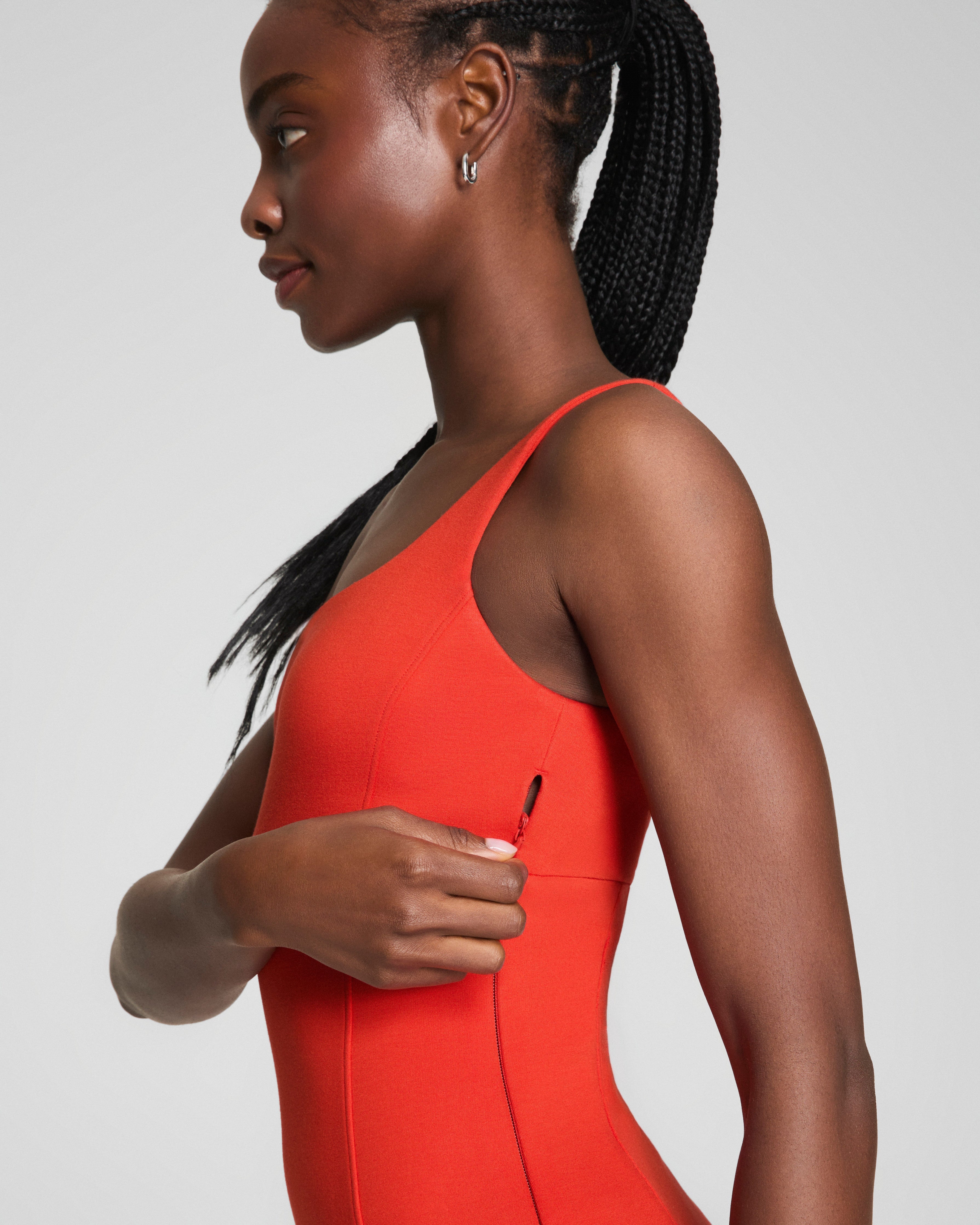 SPANXshape™ Ponte Midi Tank Dress | Poppy