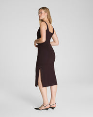 SPANXshape™ Ponte Midi Tank Dress | Truffle Brown