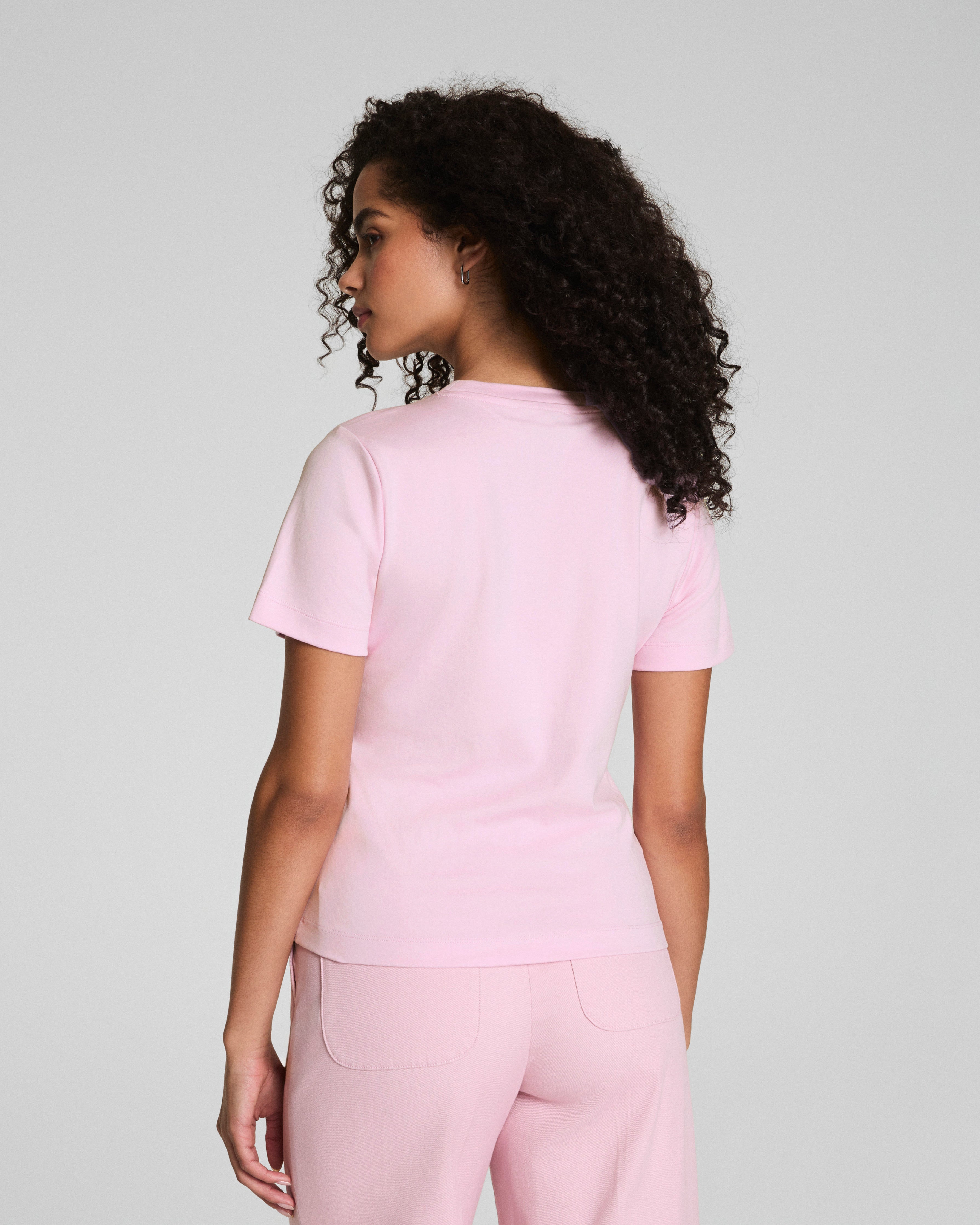 SPANX® Cotton Crewneck Tee | Lily