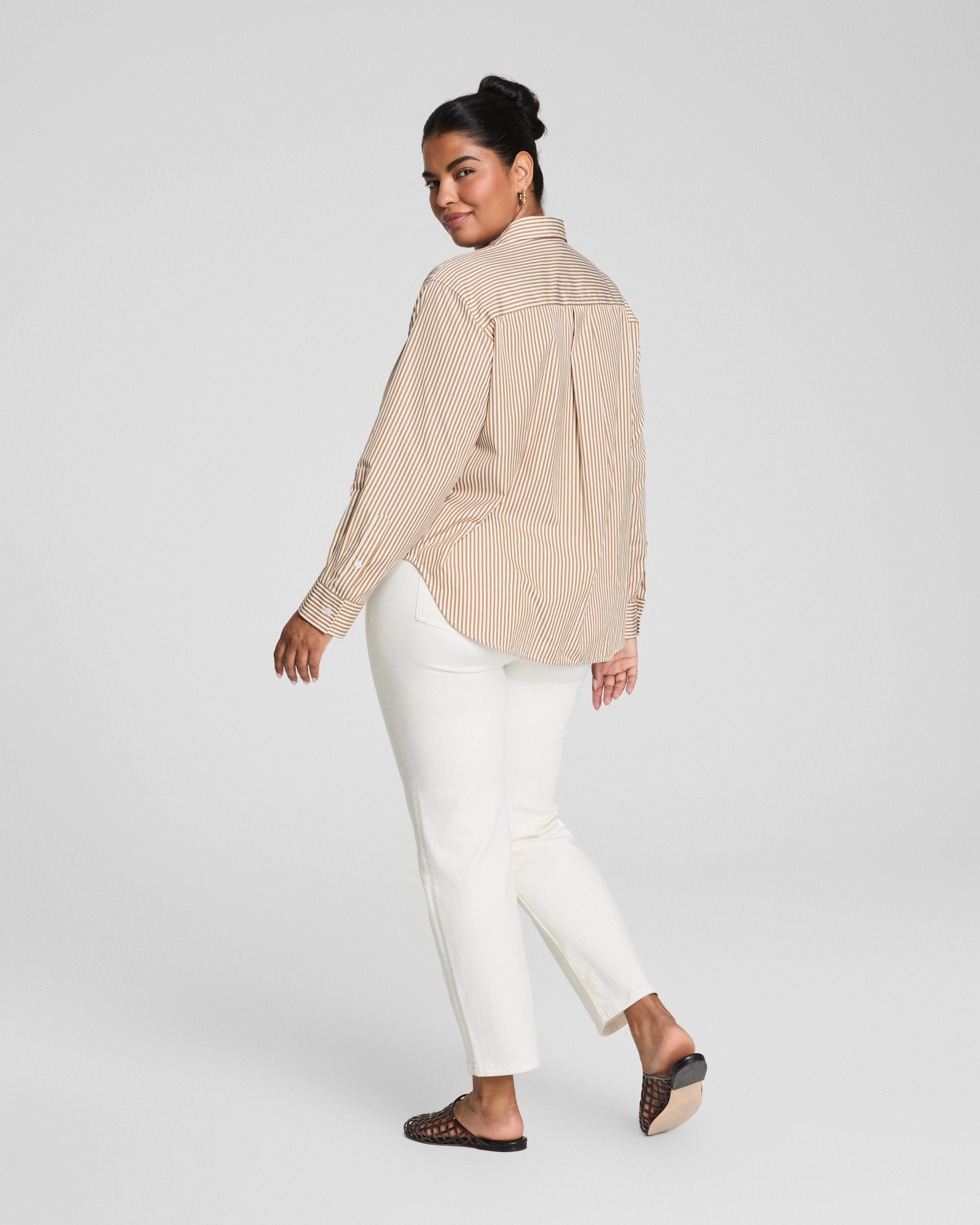 SPANXsculpt™ ReDefine Slim Straight Jeans | Linen