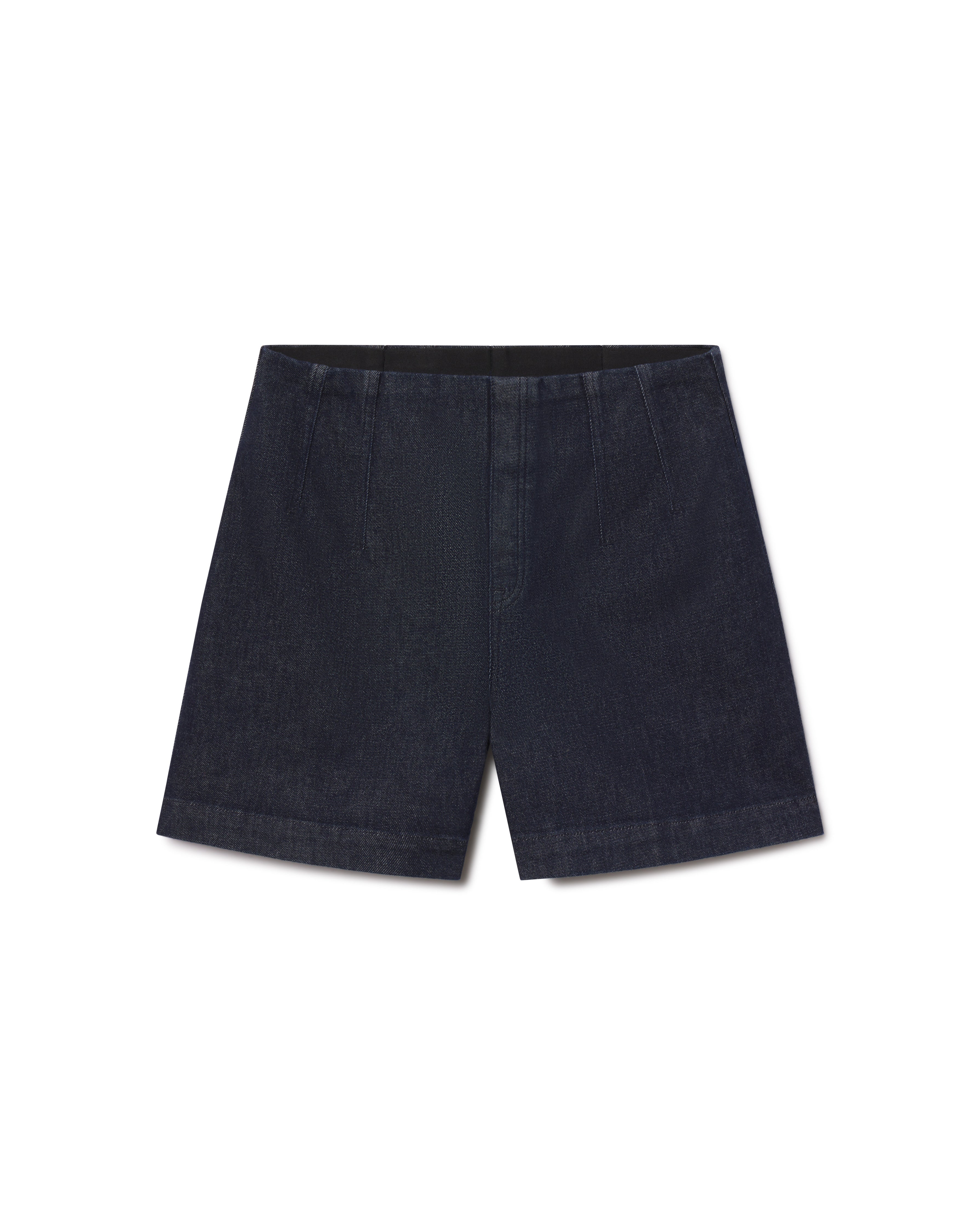 SPANXshape™ Original EveryWear Zero Waistband Jean Shorts, 5" | Raw Indigo