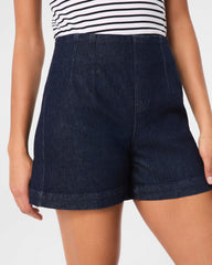 SPANXshape™ Original EveryWear Zero Waistband Jean Shorts, 5" | Raw Indigo