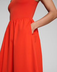 SPANXsmooth™ Jersey Scoop Neck Tank Midi Dress | Poppy
