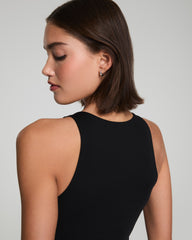 SPANXsmooth™ Jersey Racerback Midi Dress | Classic Black
