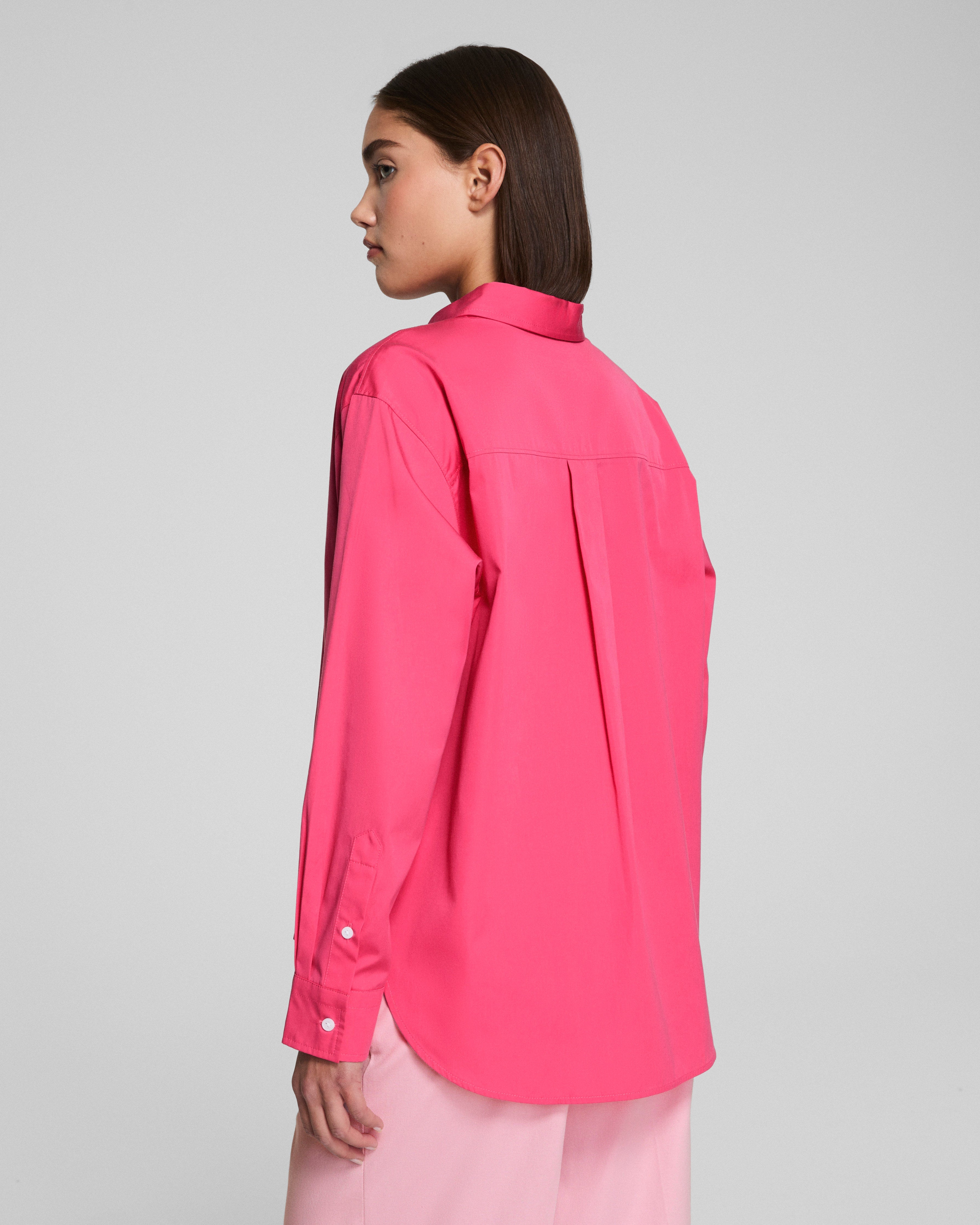 SPANX® Poplin Oversized Button-Up Shirt | Tulip