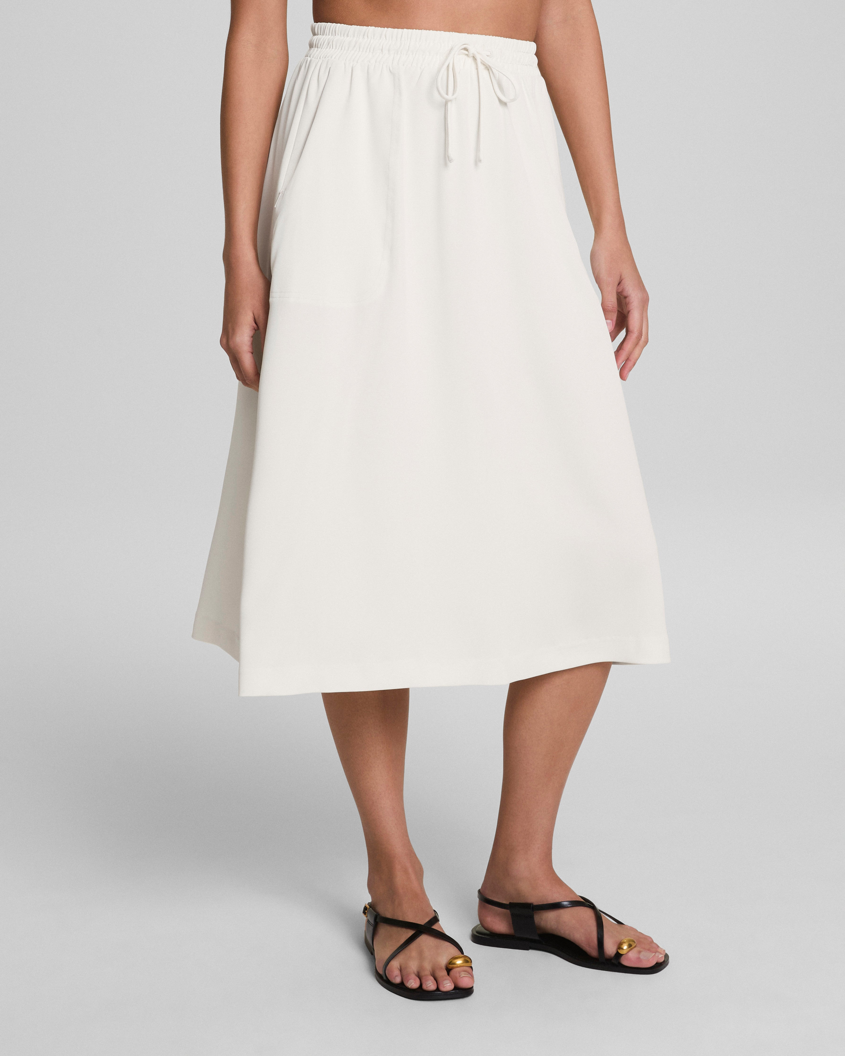 SPANX® CarryOn Midi Skirt | Linen