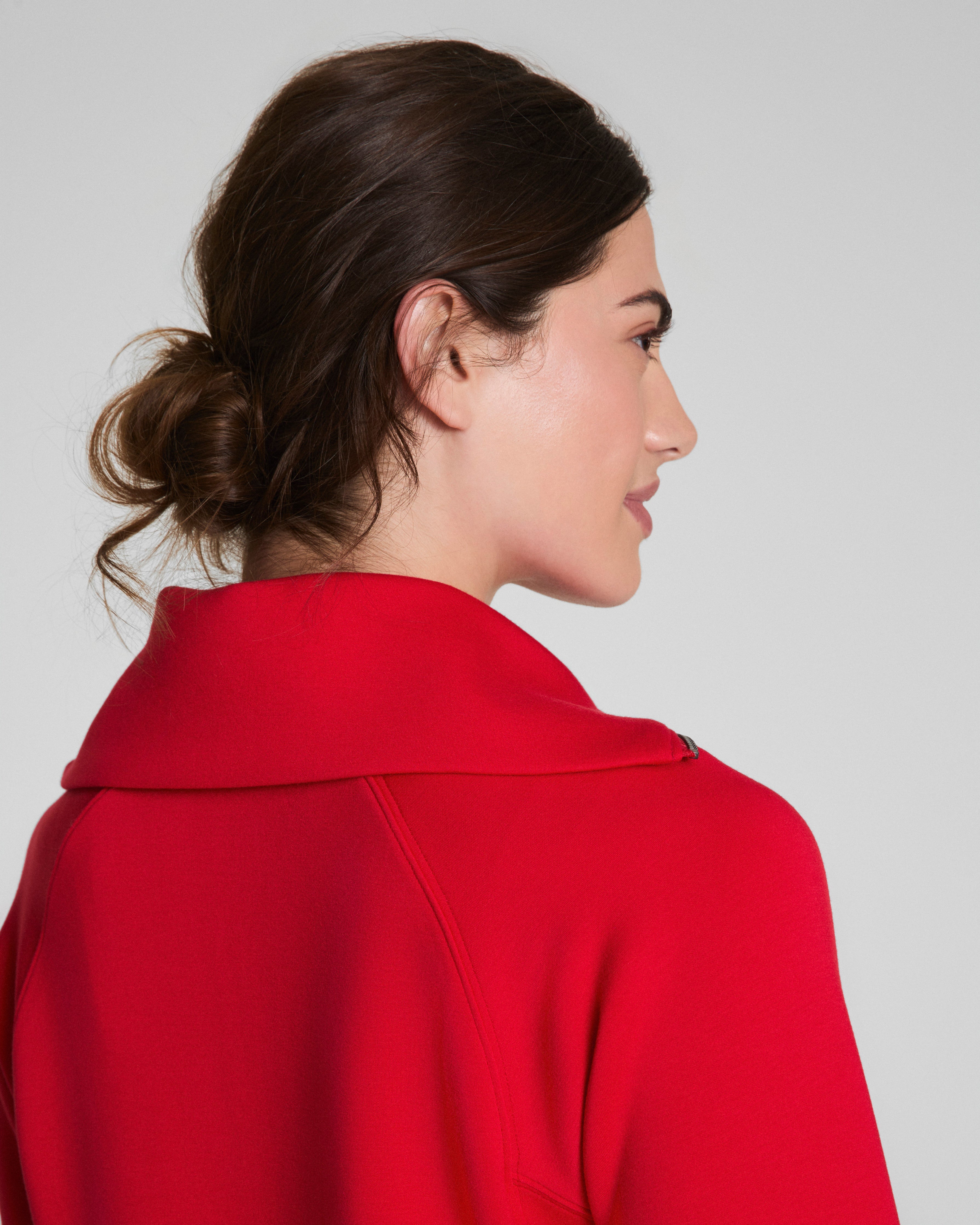 SPANX AirEssentials® Half Zip Dress | Spanx Red