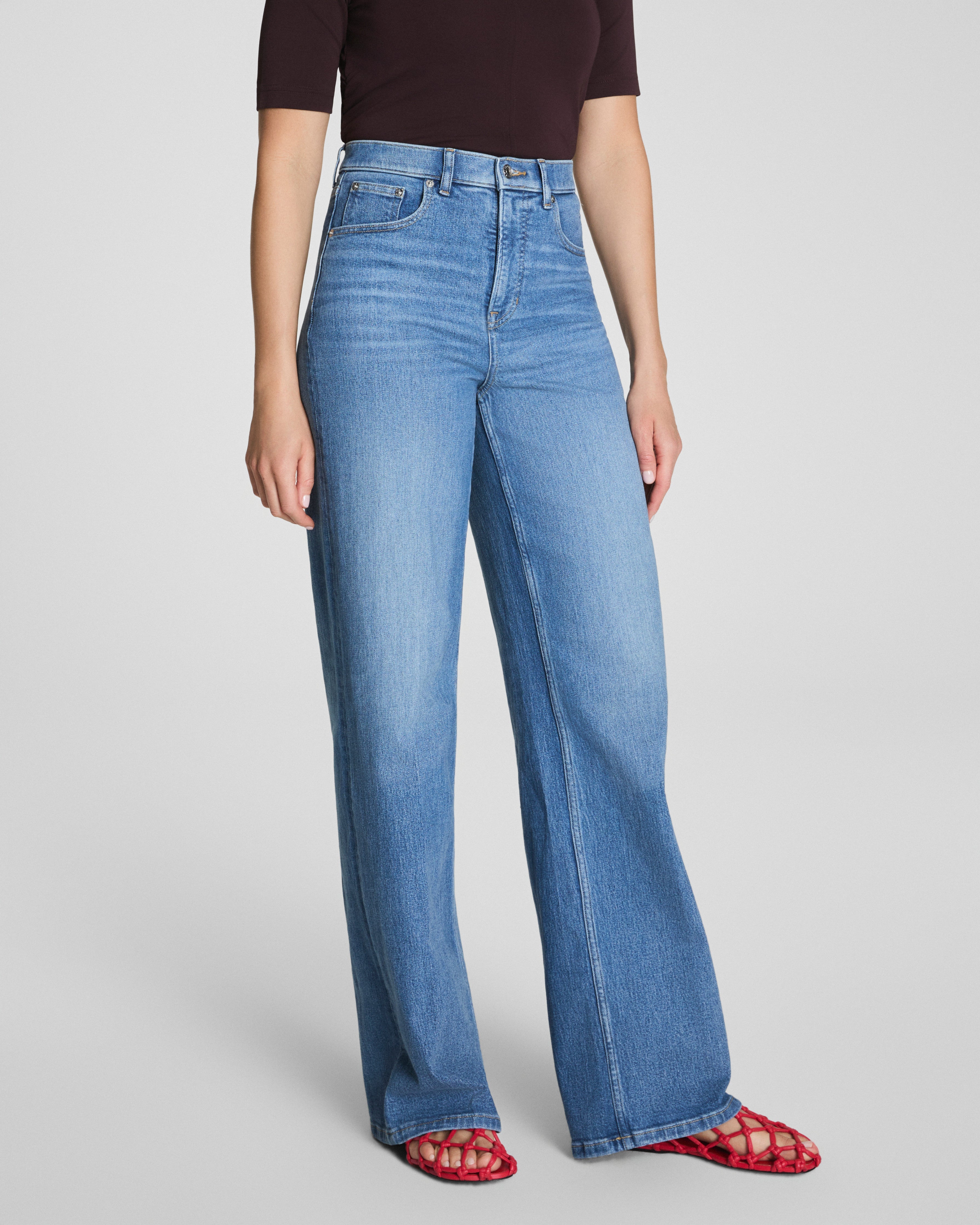 SPANXshape™ Authentic 360 Wide Leg Jeans | Elysian