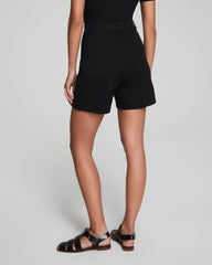 SPANXsupersmooth™ Stretch Twill Short, 7" | Classic Black