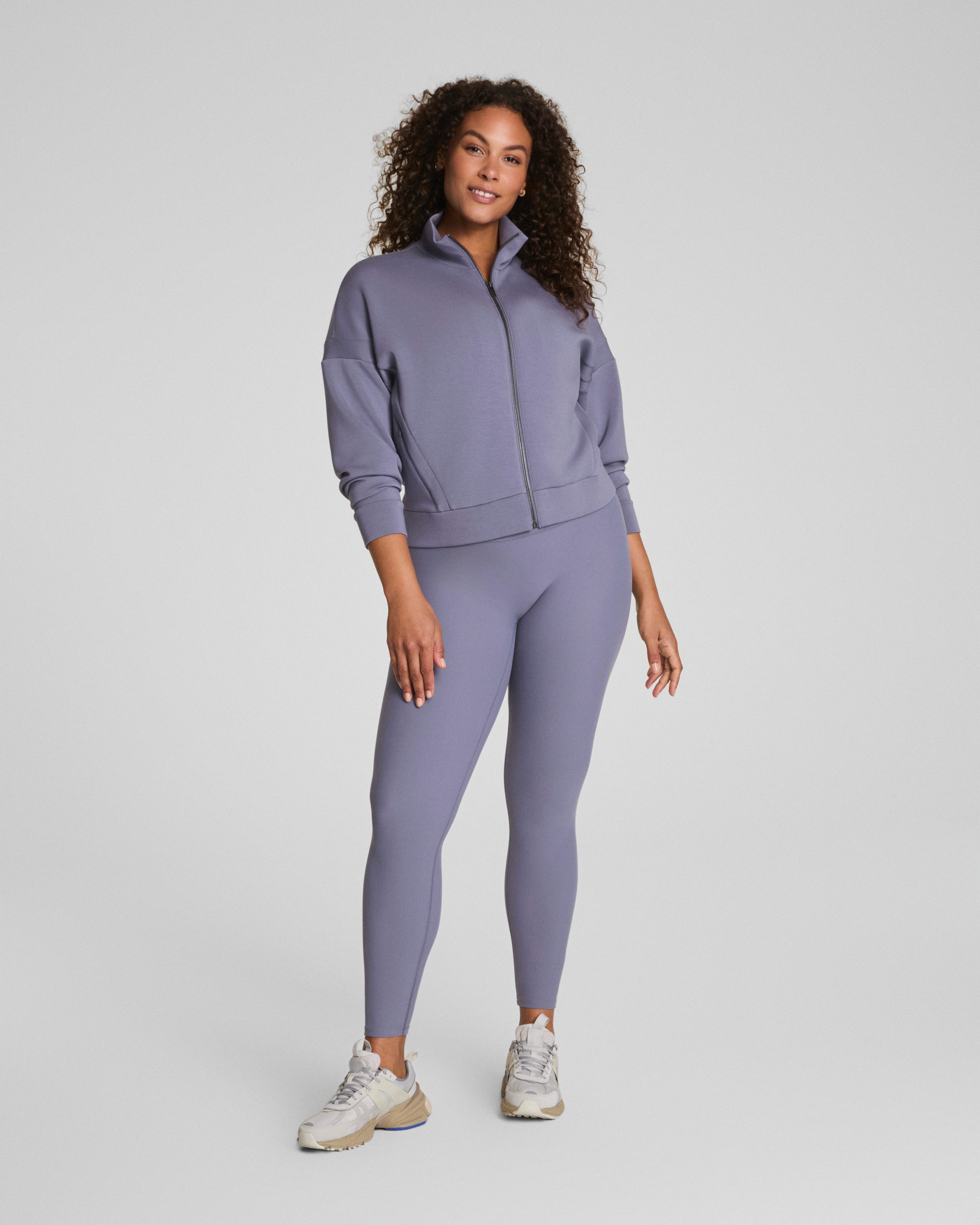 SPANX AirEssentials® Track Jacket | Orchid Ash