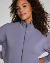 SPANX AirEssentials® Track Jacket | Orchid Ash