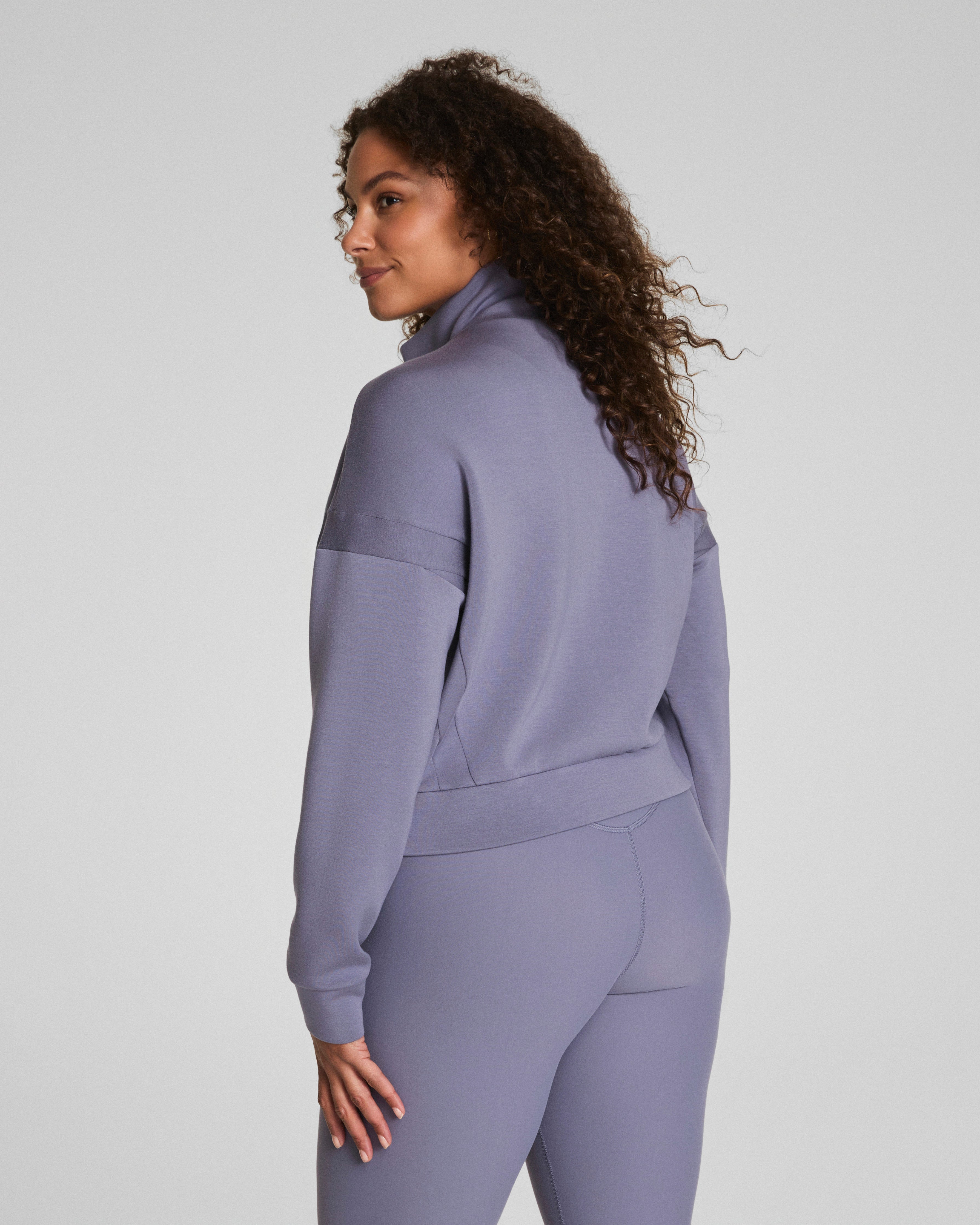 SPANX AirEssentials® Track Jacket | Orchid Ash
