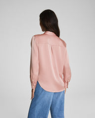 SPANX® Silky Smooth Button Down | Vintage Rose