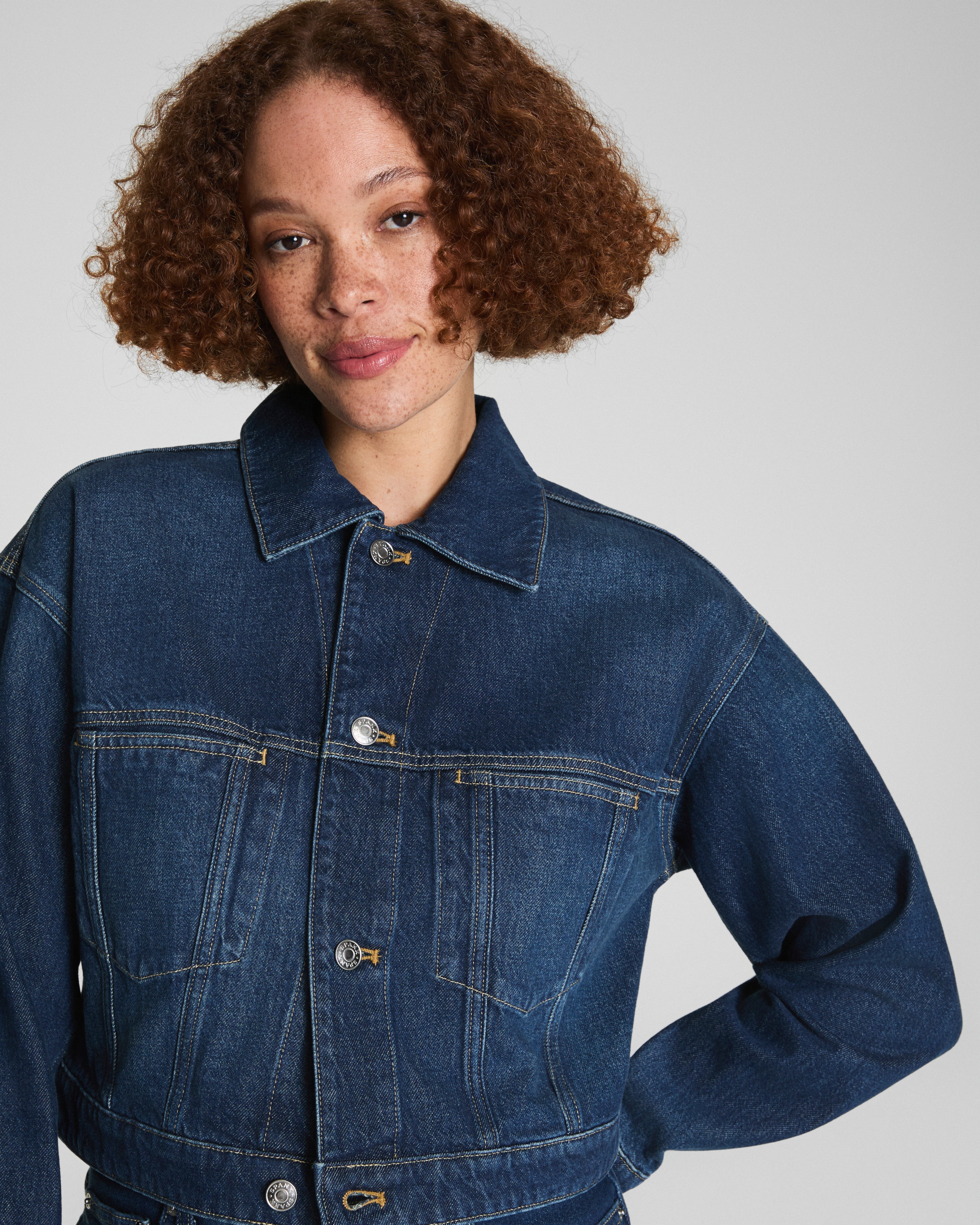 SPANX® Denim Jacket | Adriatic Blue