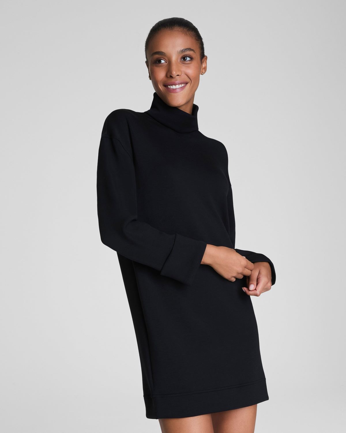 SPANX AirEssentials® Turtleneck Dress | Very Black
