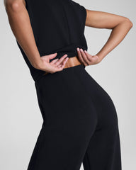 SPANX AirEssentials® Mockneck Jumpsuit | Very Black