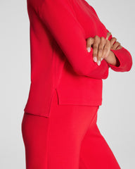 SPANX AirEssentials® Relaxed Long Sleeve Top | Spanx Red