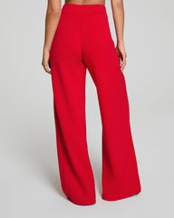 SPANX AirEssentials® Wide Leg Track Pant | Spanx Red