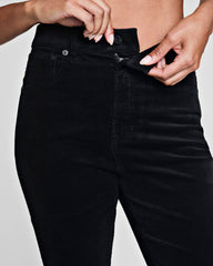 SPANXshape™ Authentic 360 Corduroy Micro Flare Jeans | Classic Black
