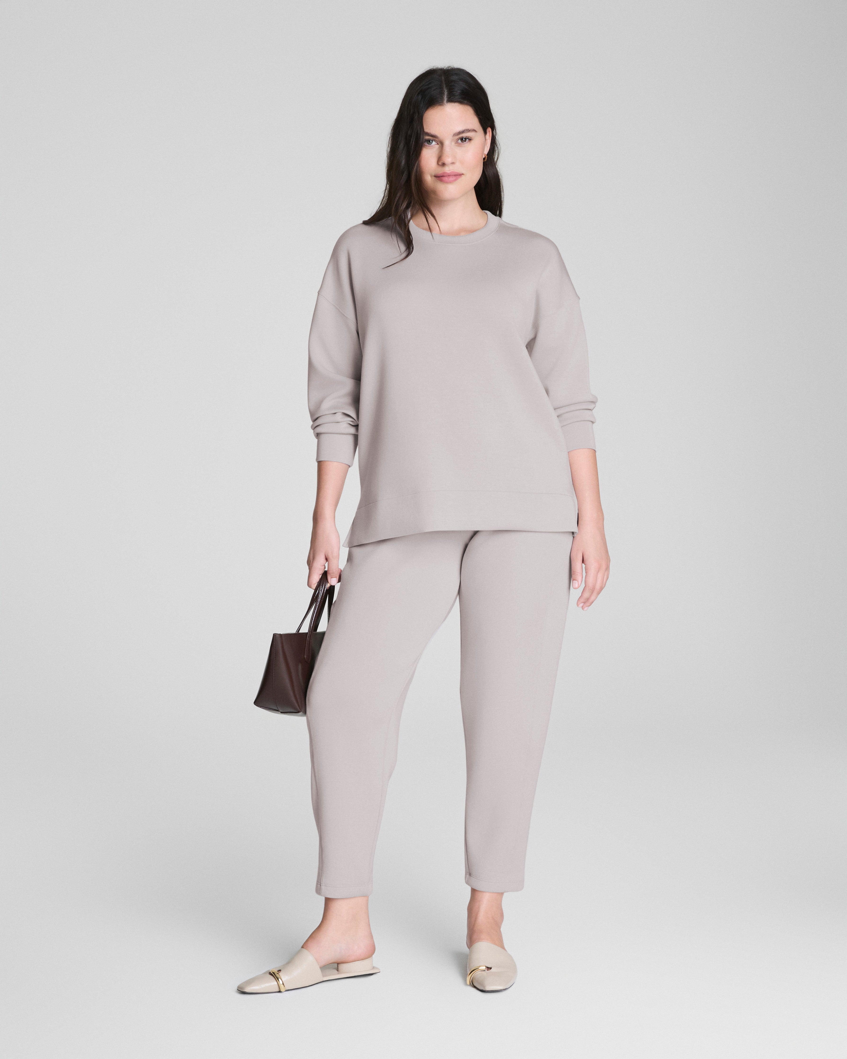 SPANX AirEssentials® Crewneck Tunic | French Grey