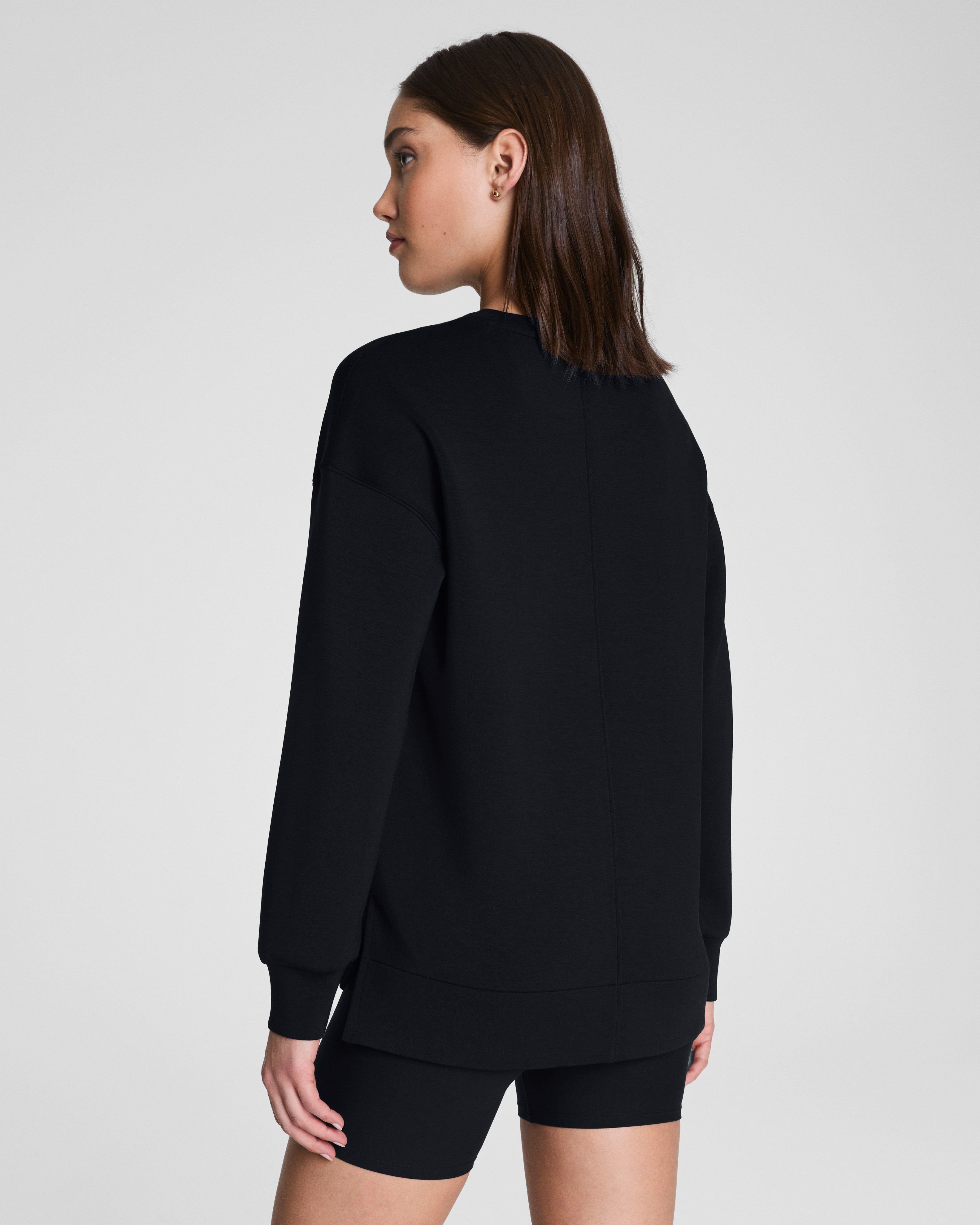 SPANX AirEssentials® Crewneck Tunic | Very Black